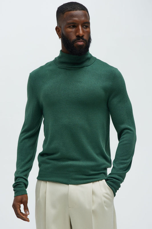 DeAngelo Turtleneck Sweater - Hunter