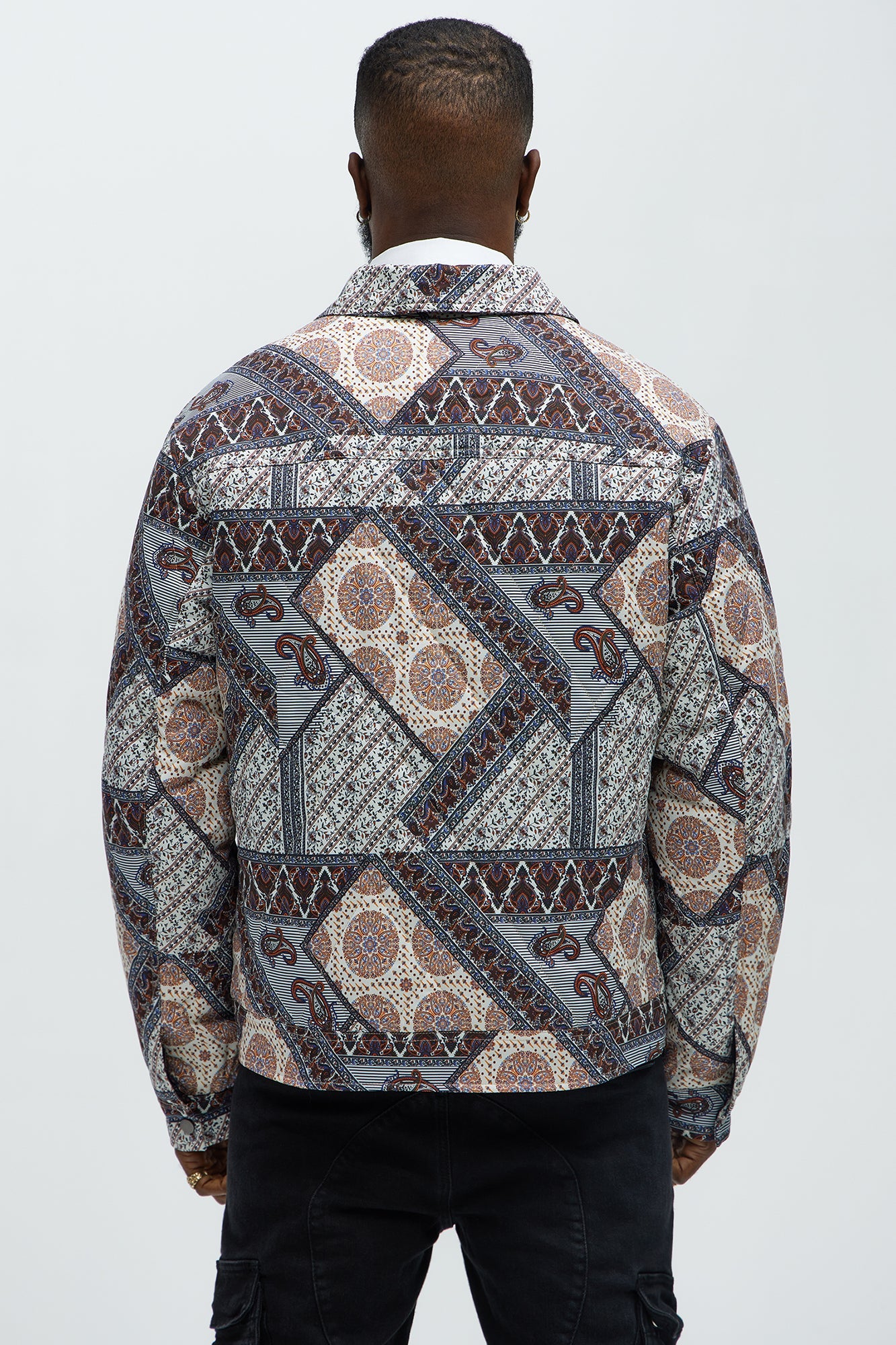 Be Right There Quilted Jacket - Multi Color