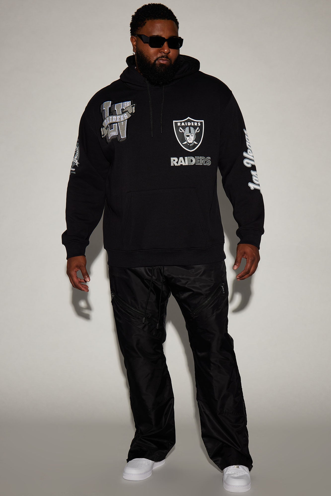 Raiders Campus Hoodie - Black
