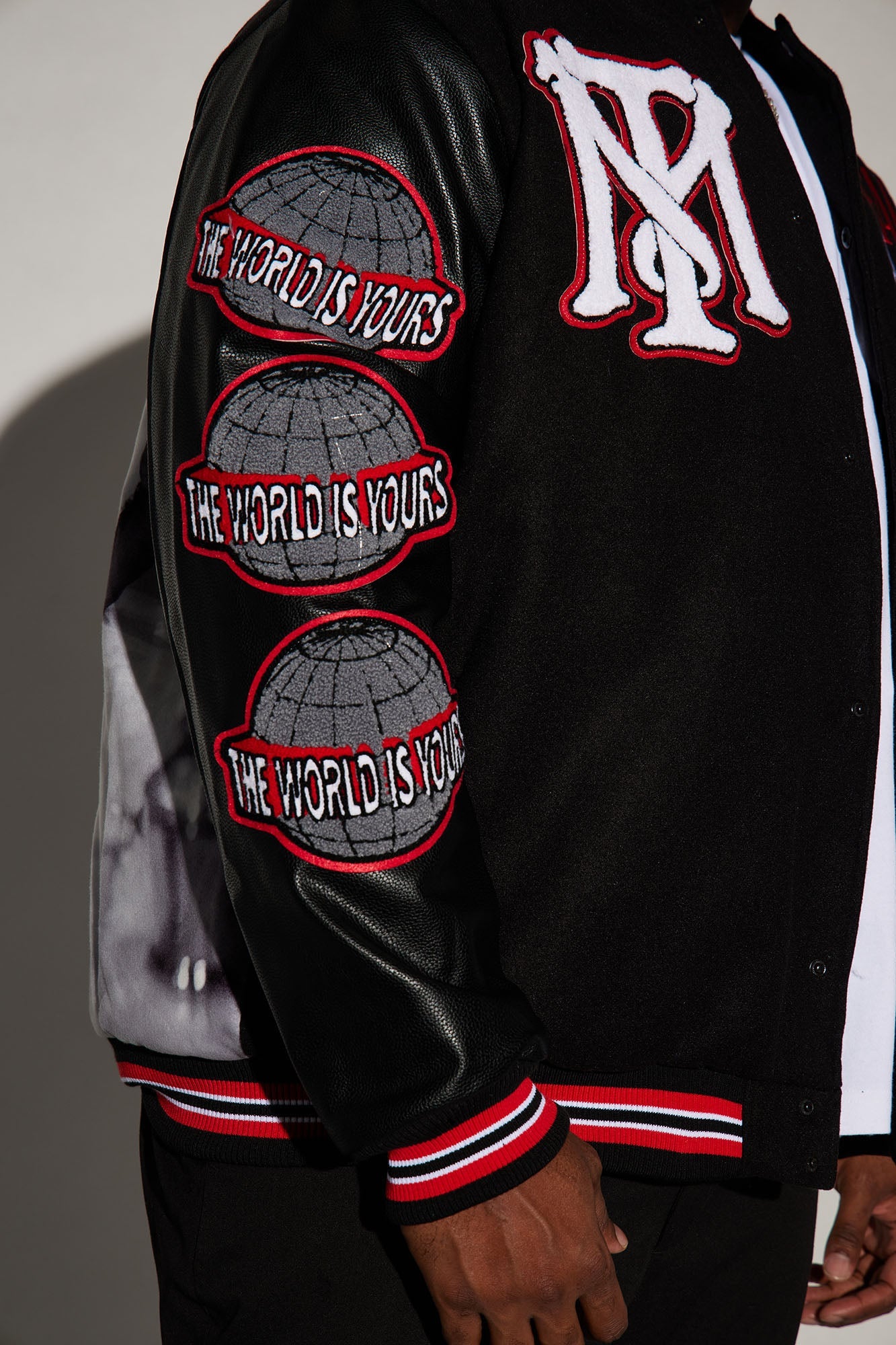 Scarface Varsity Jacket - Black