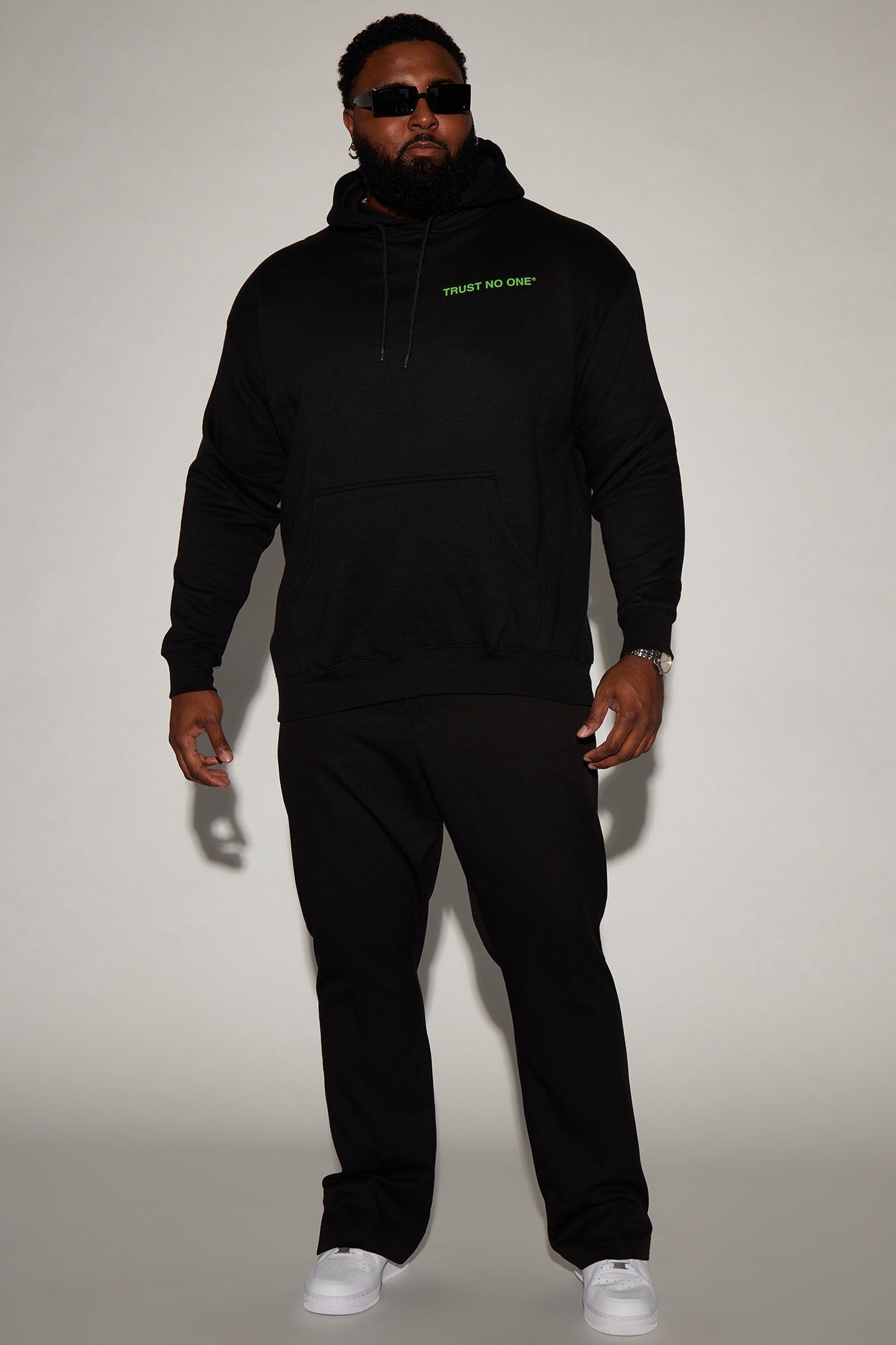 Beware Of Snakes Hoodie - Black