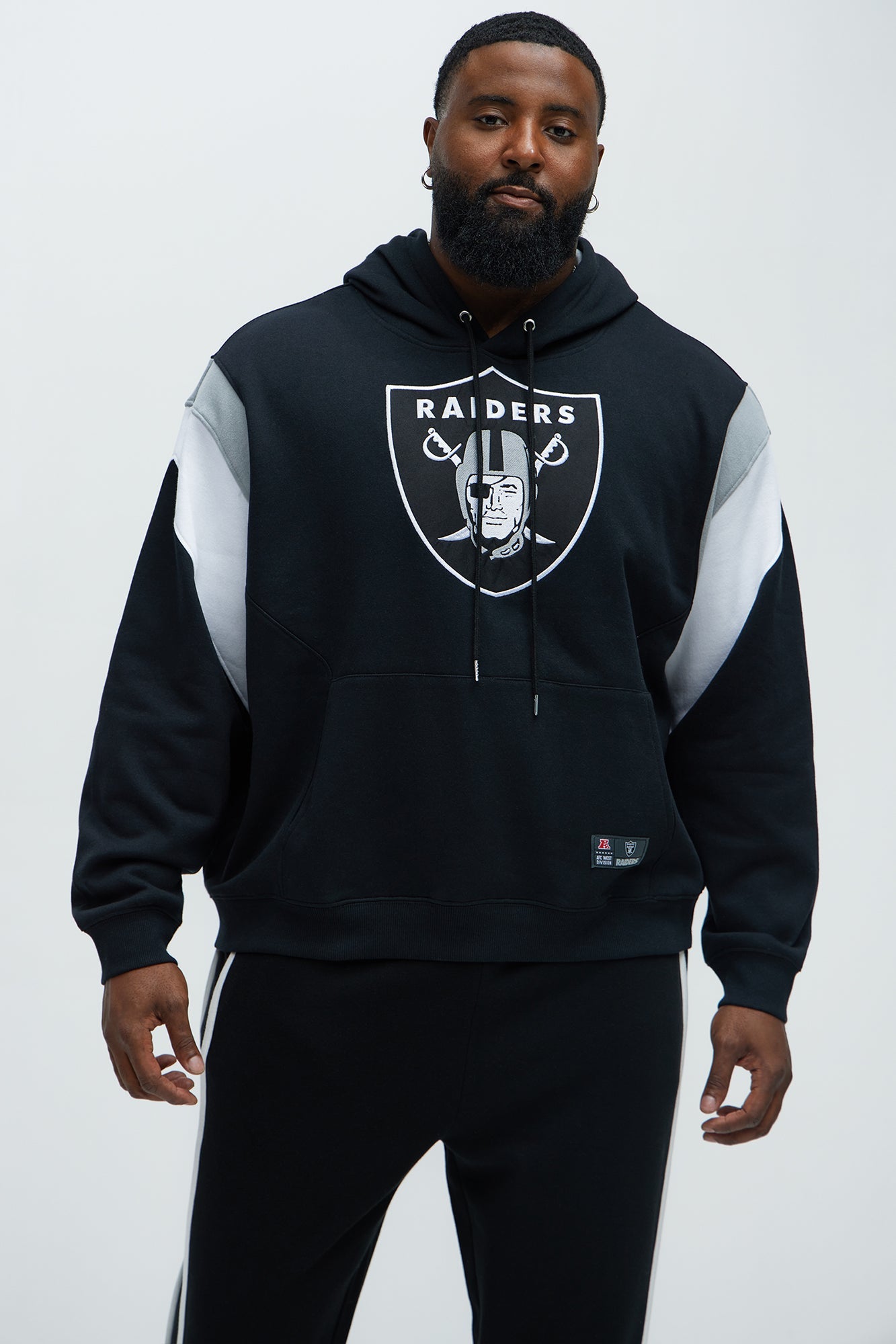 Raiders Friday Night Lights Hoodie - Black