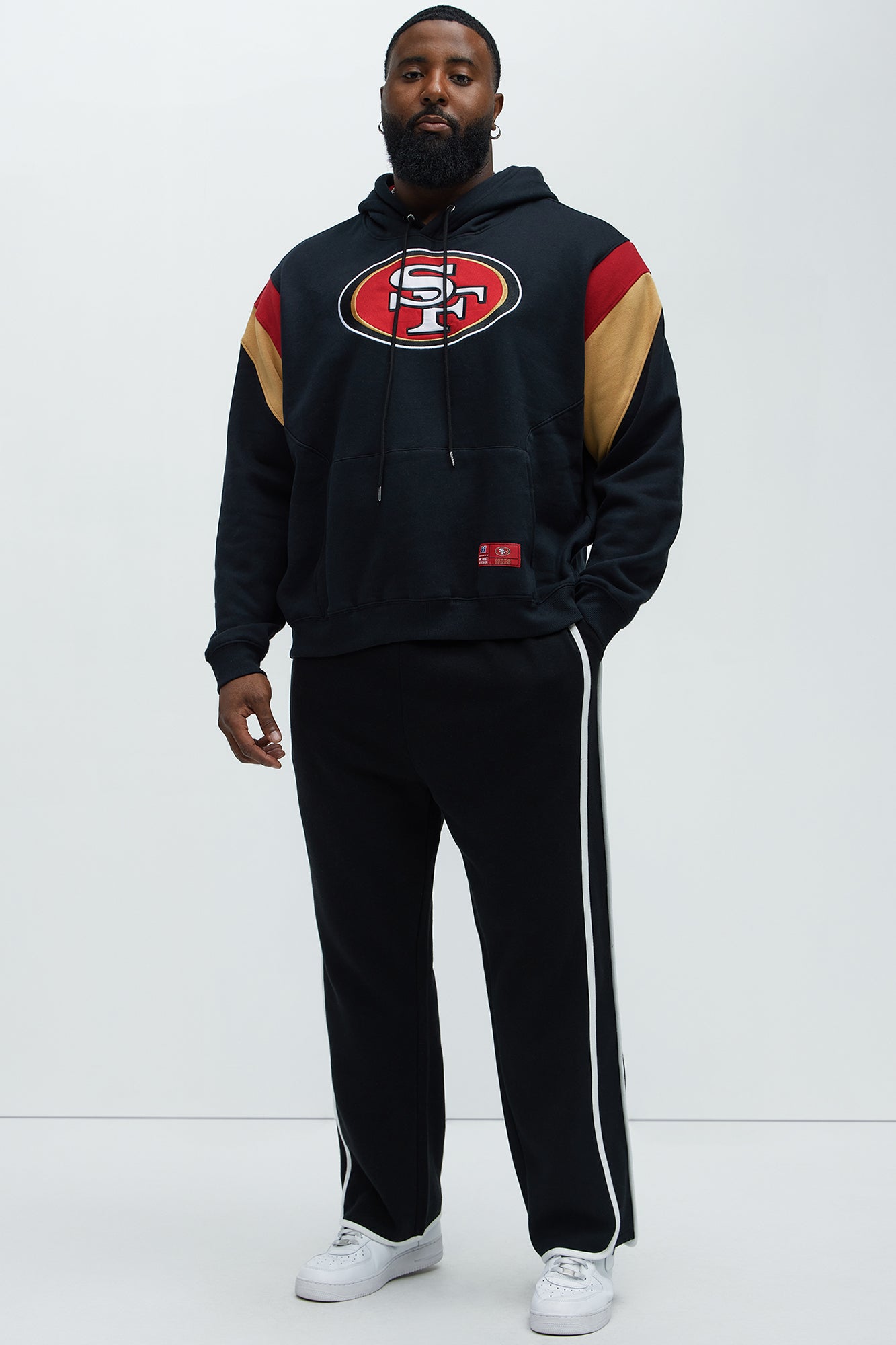 SF Friday Night Lights Hoodie - Red/Black