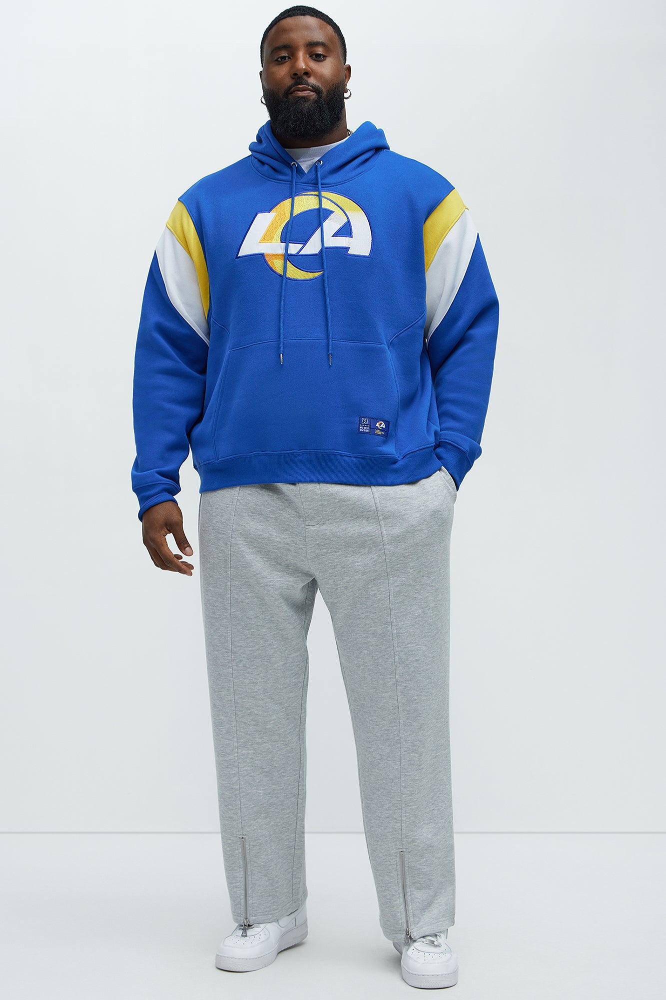 Rams Friday Night Lights Hoodie - Blue