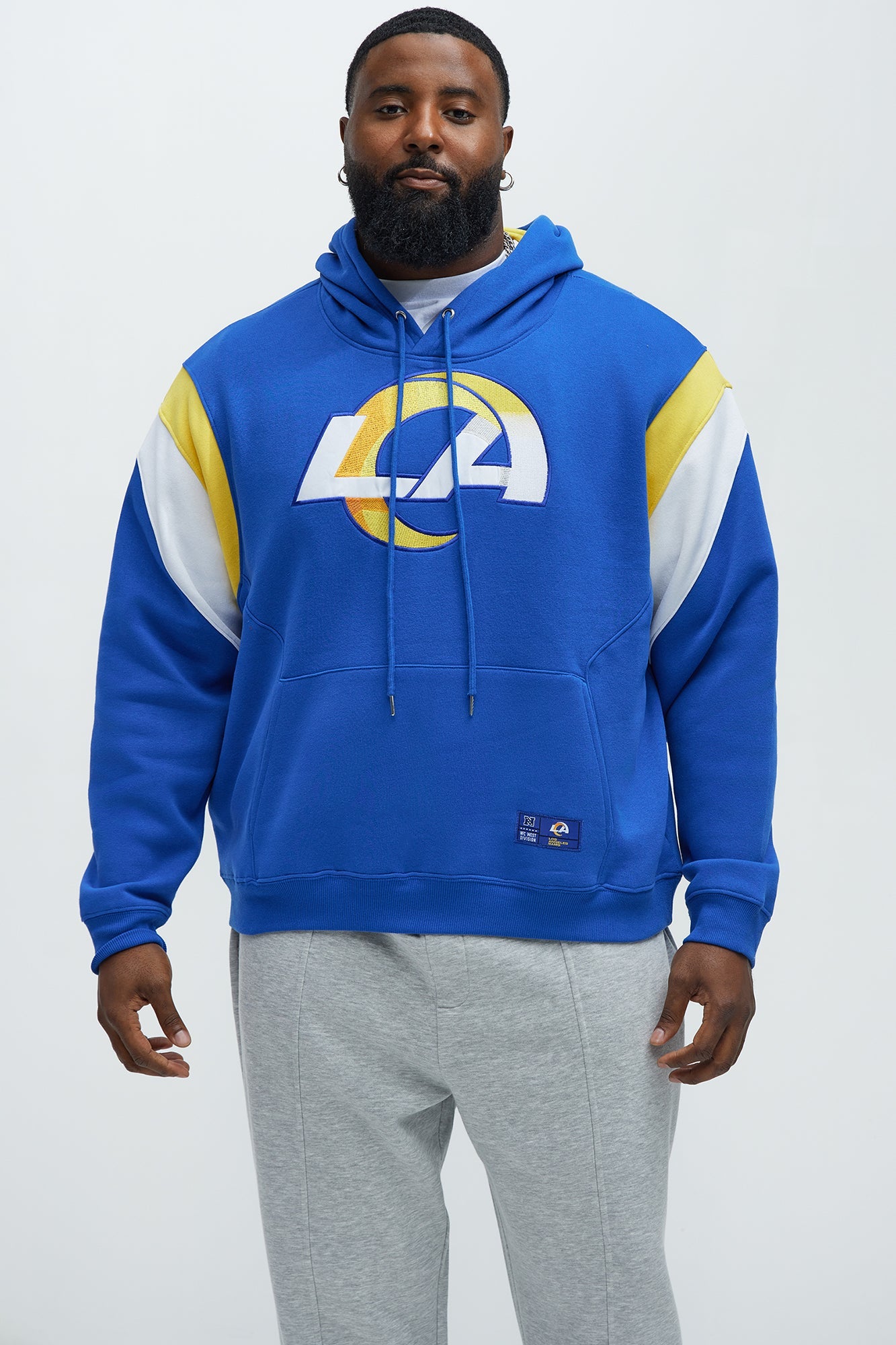Rams Friday Night Lights Hoodie - Blue