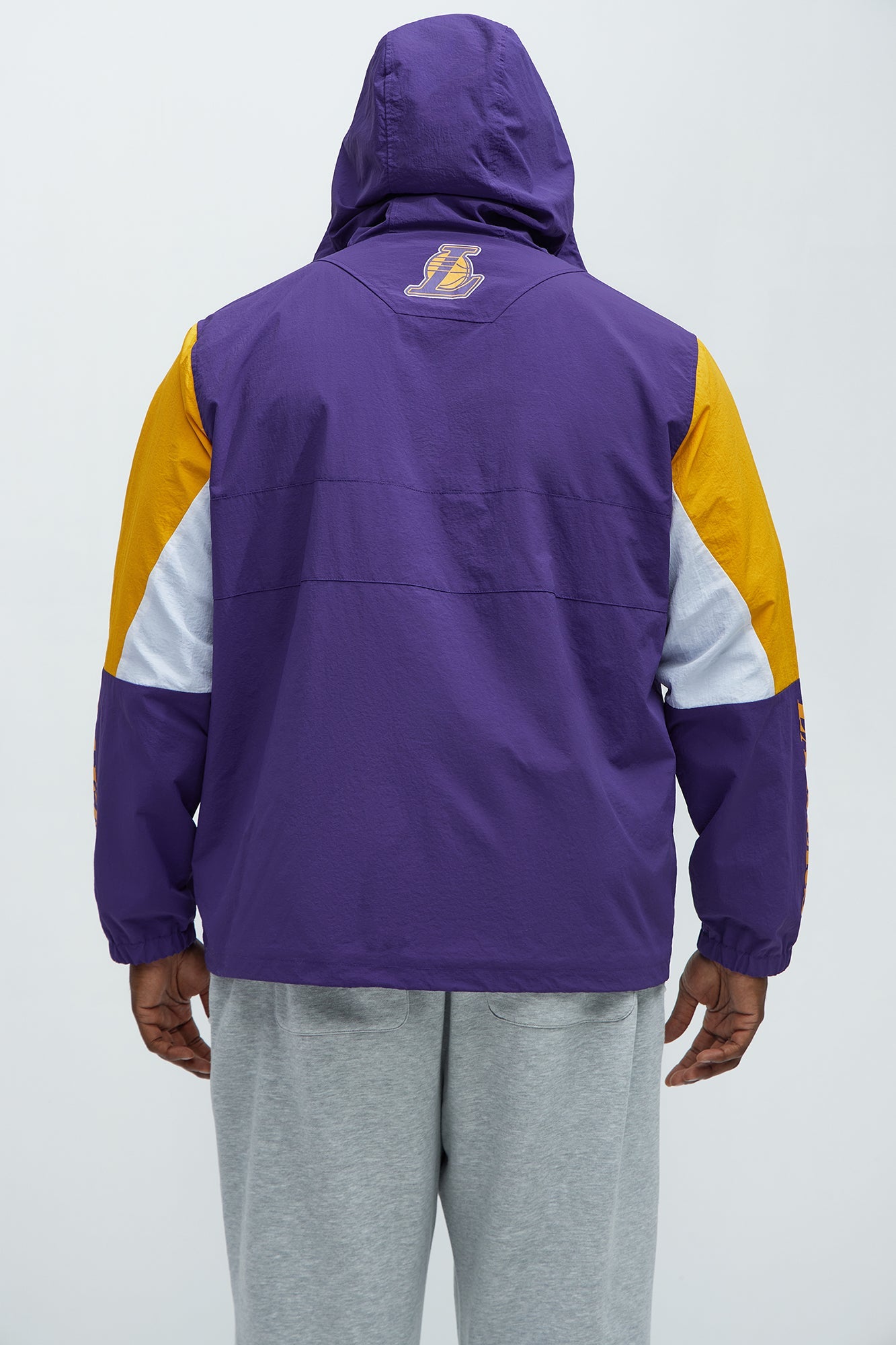 Lakers Ranger Quarter Zip Hoodie Jacket - Purple