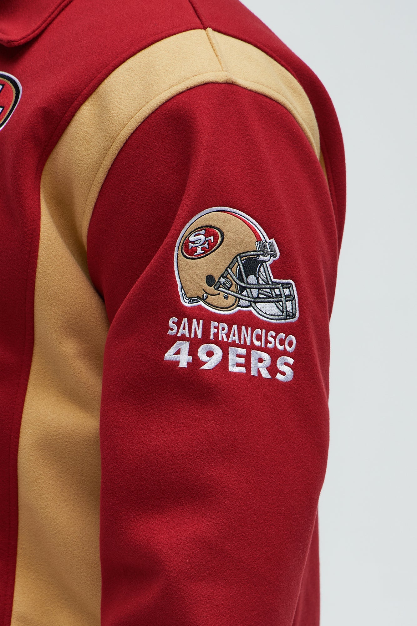 49ers Air Supremacy Jacket - Gold/Red