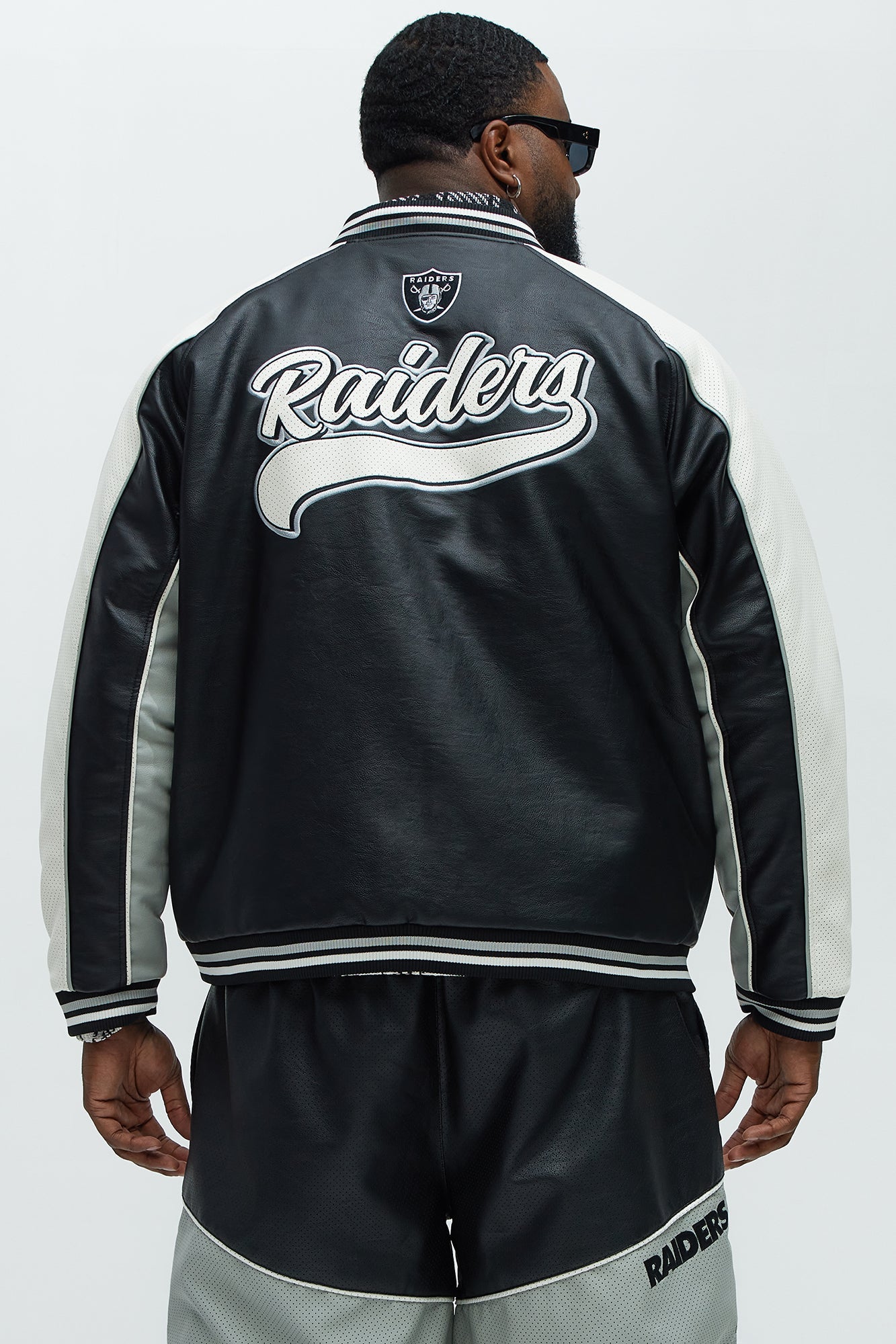Raiders High Standard Jacket - Black/White