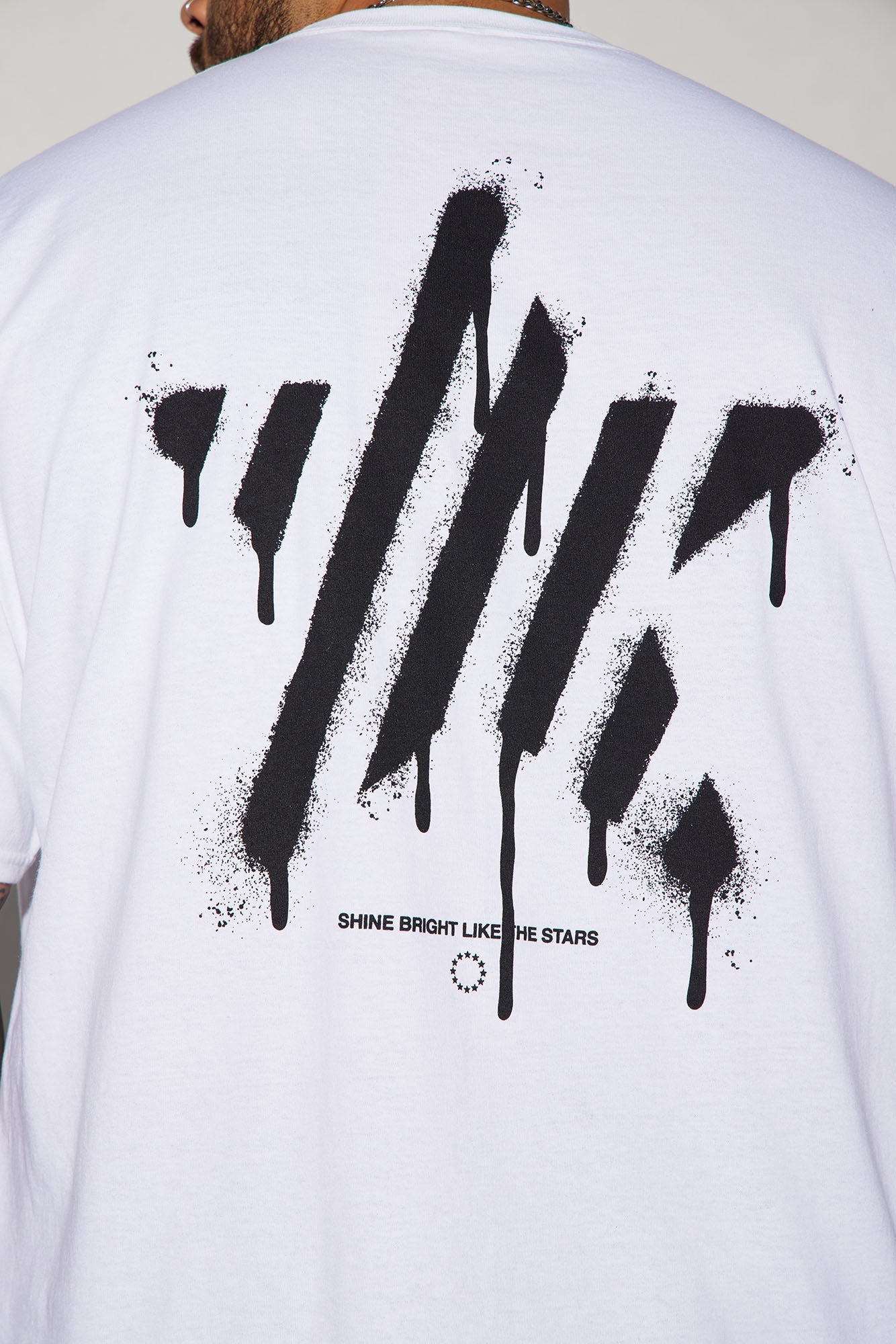 Filling Vacancy Like The Brightest Star Short Sleeve Tee - White