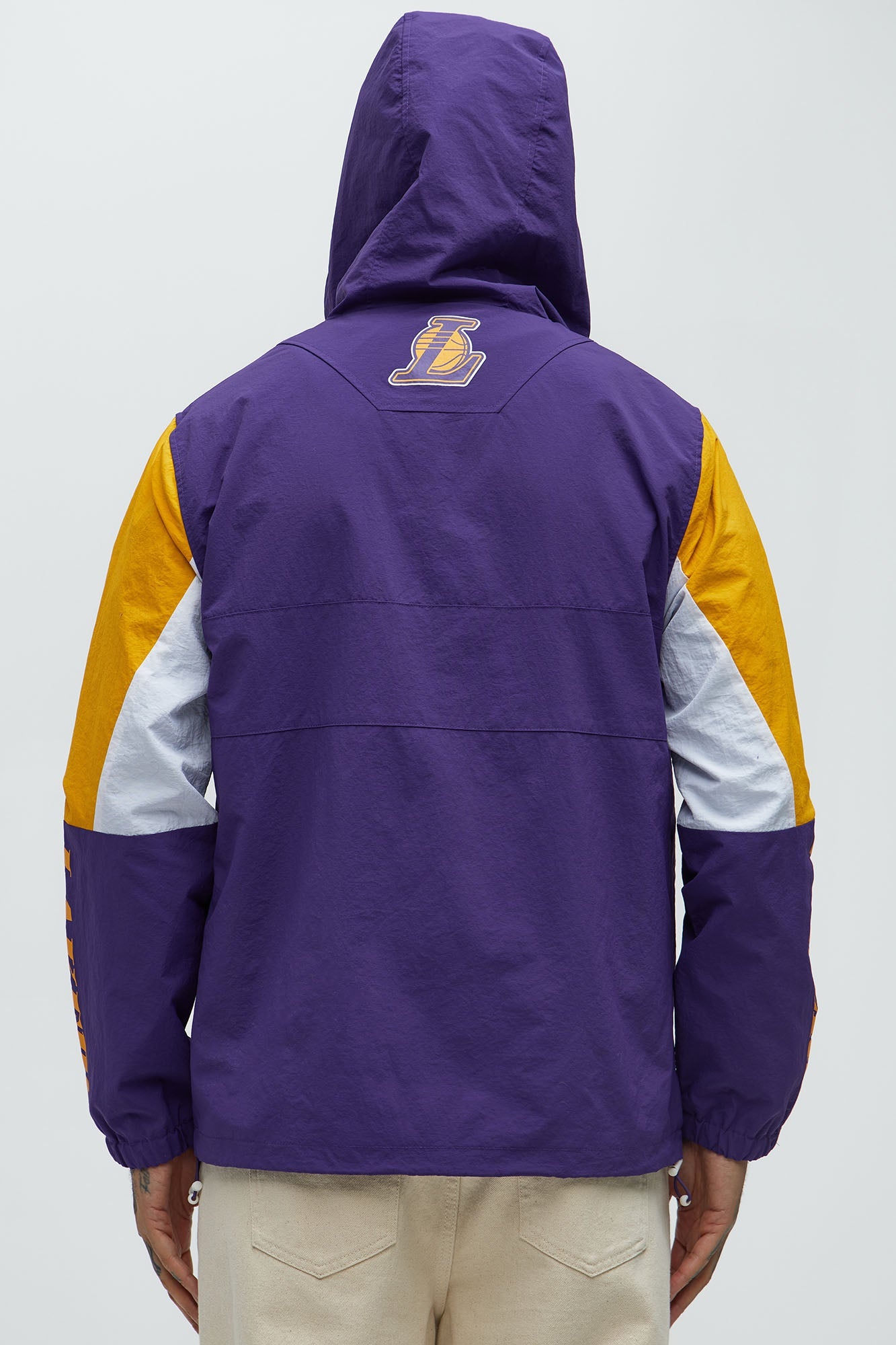 Lakers Ranger Quarter Zip Hoodie Jacket - Purple