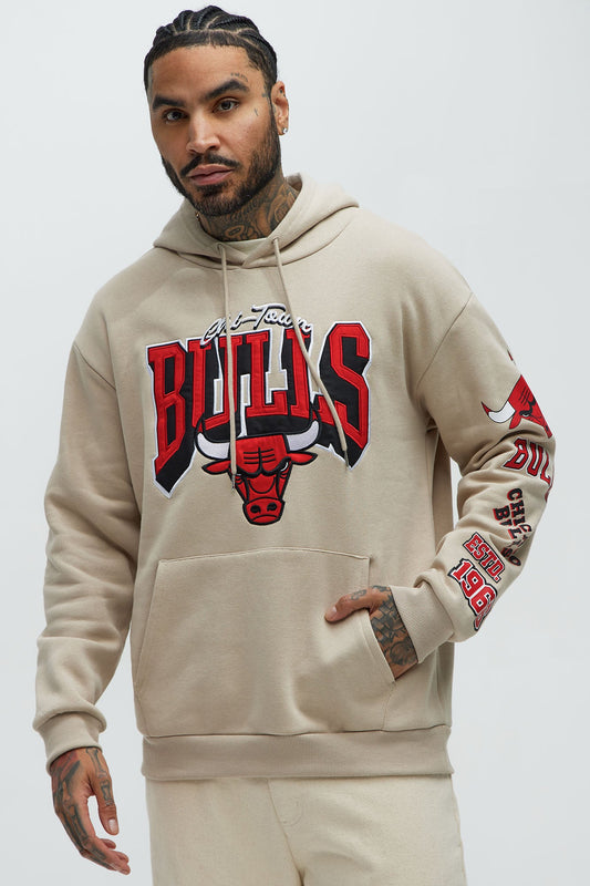 Bulls City Connect Hoodie - Sand