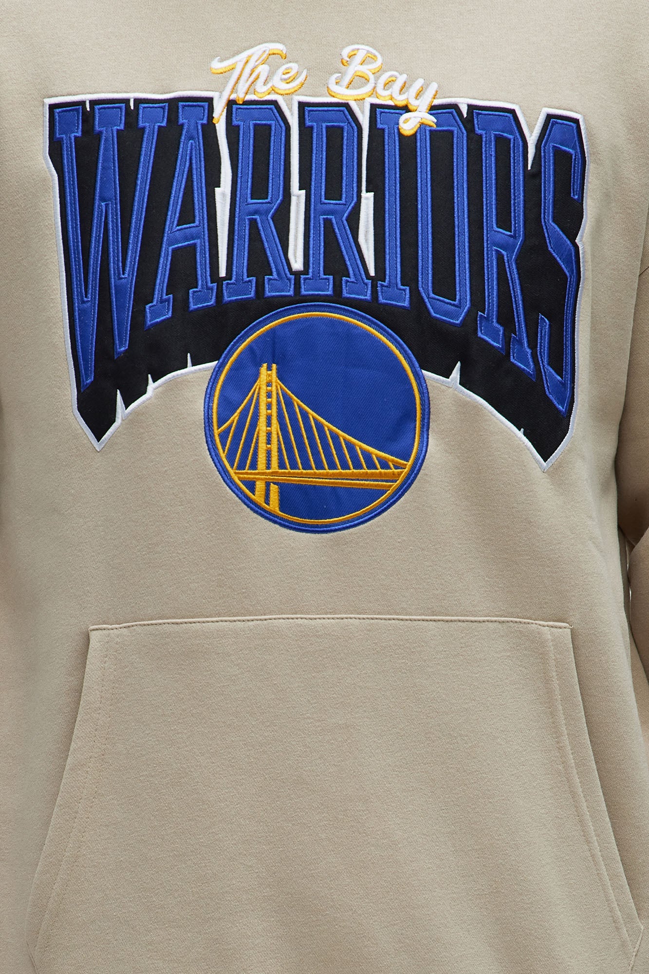 Warriors City Connect Hoodie - Sand