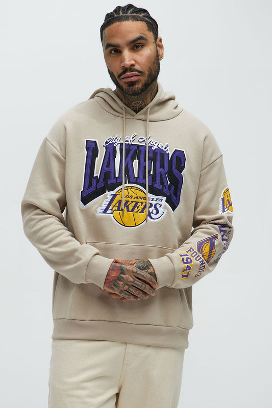 Lakers City Connect Hoodie - Sand