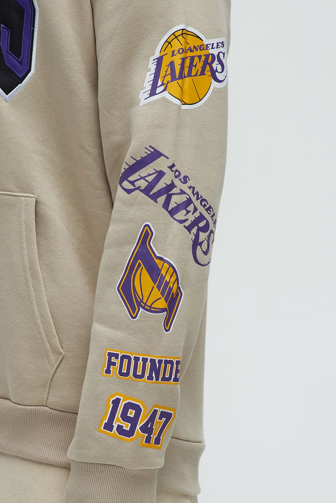 Lakers City Connect Hoodie - Sand
