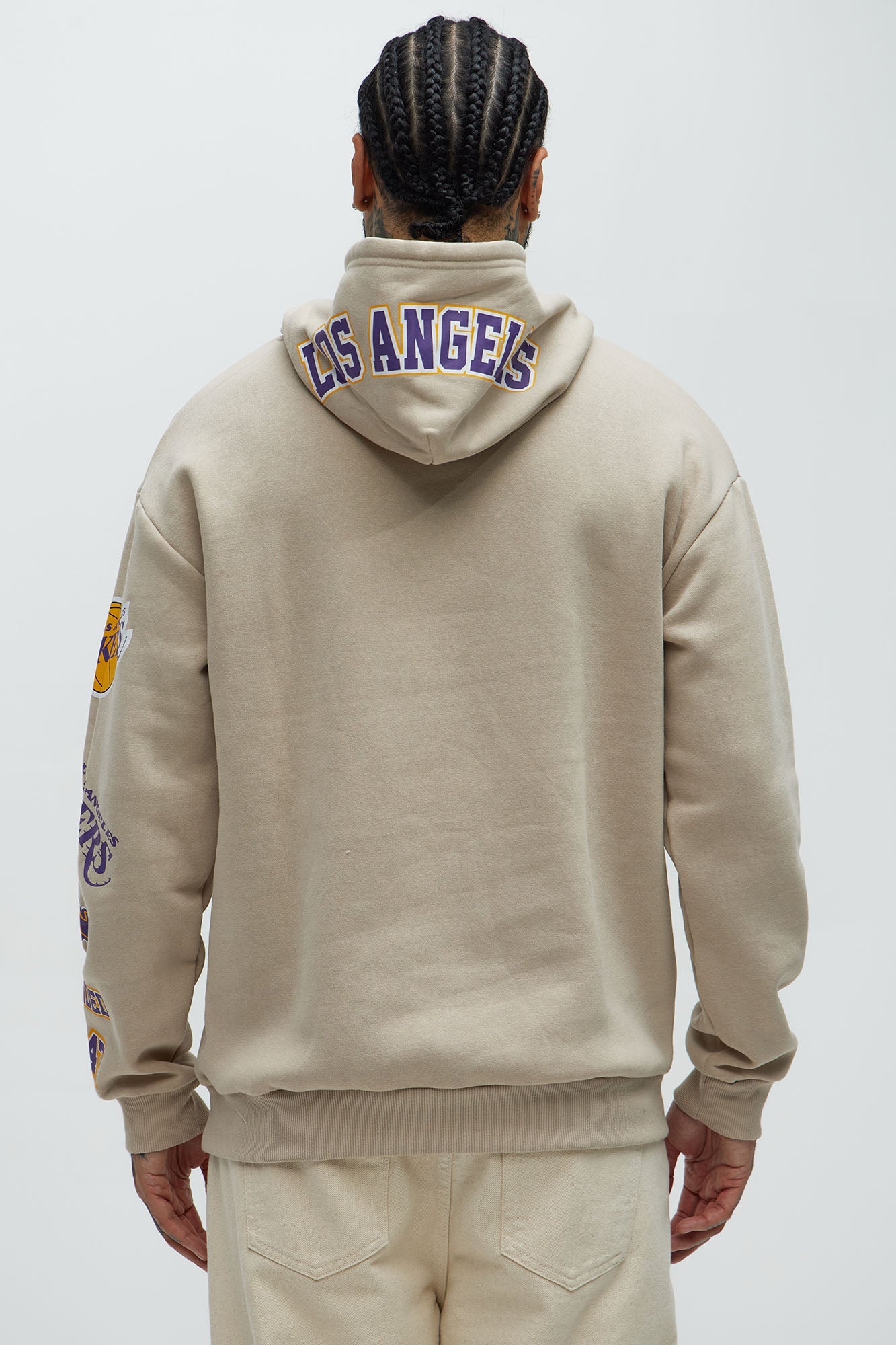 Lakers City Connect Hoodie - Sand