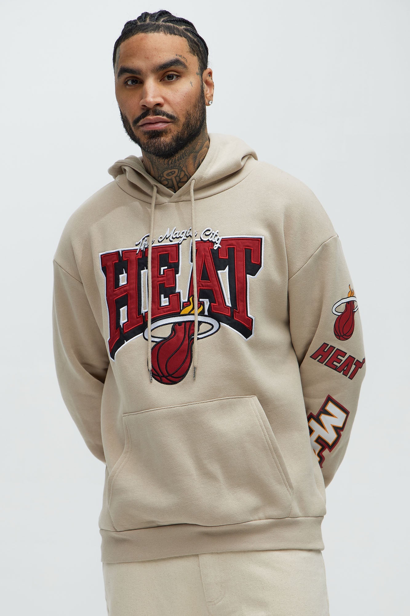 Heat City Connect Hoodie - Sand