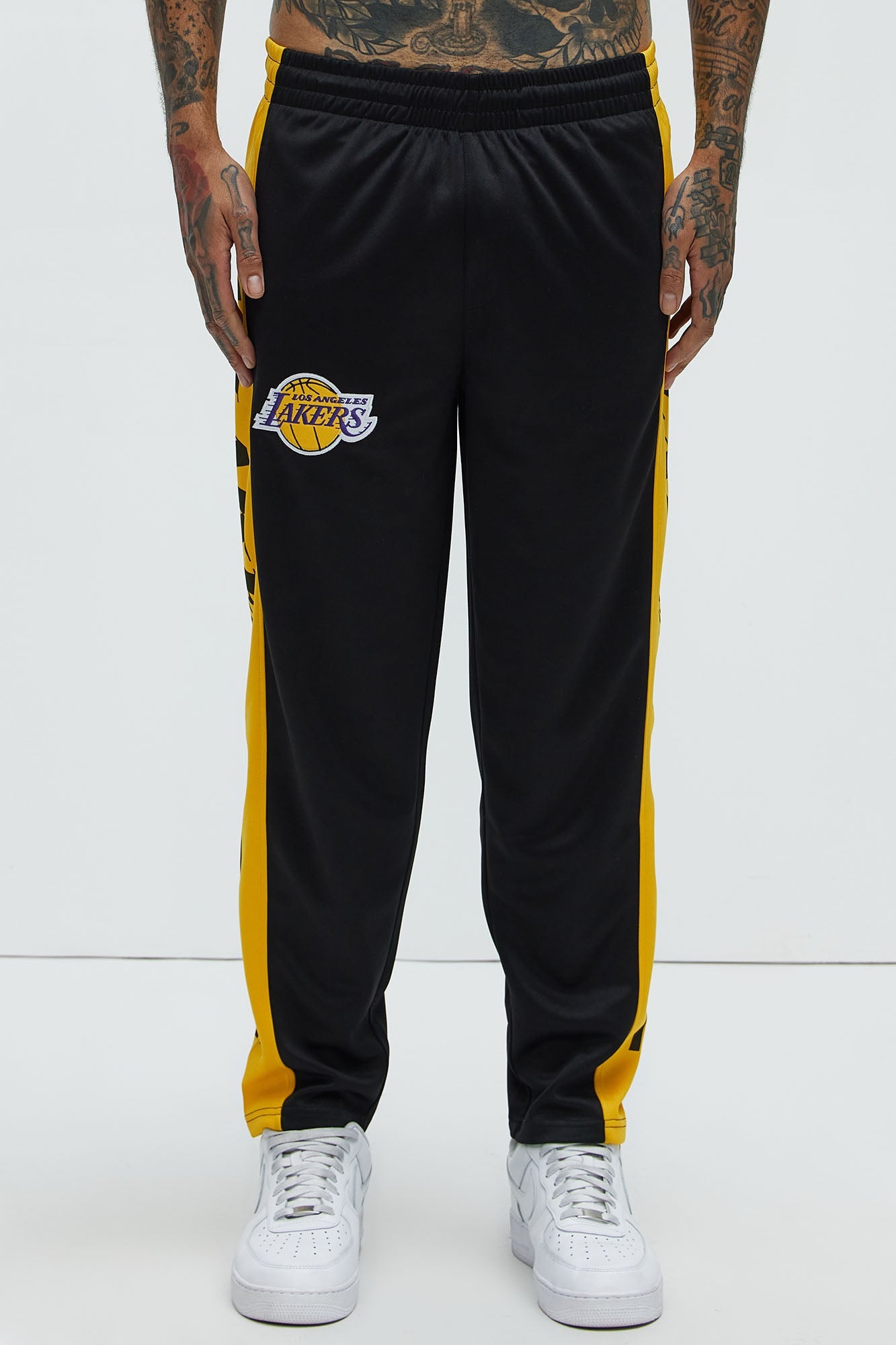 Lakers Stand By Track Pants - Black