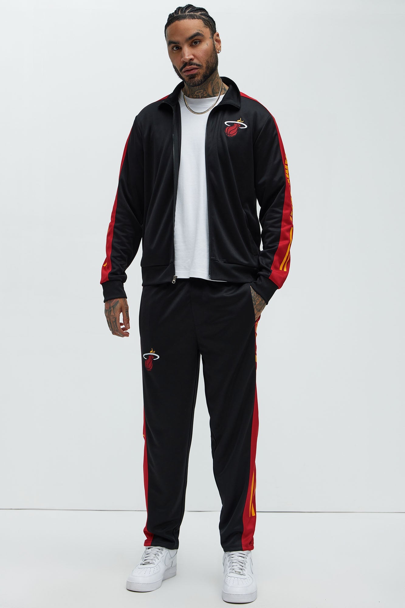 Heat Stand By Track Jacket - Black