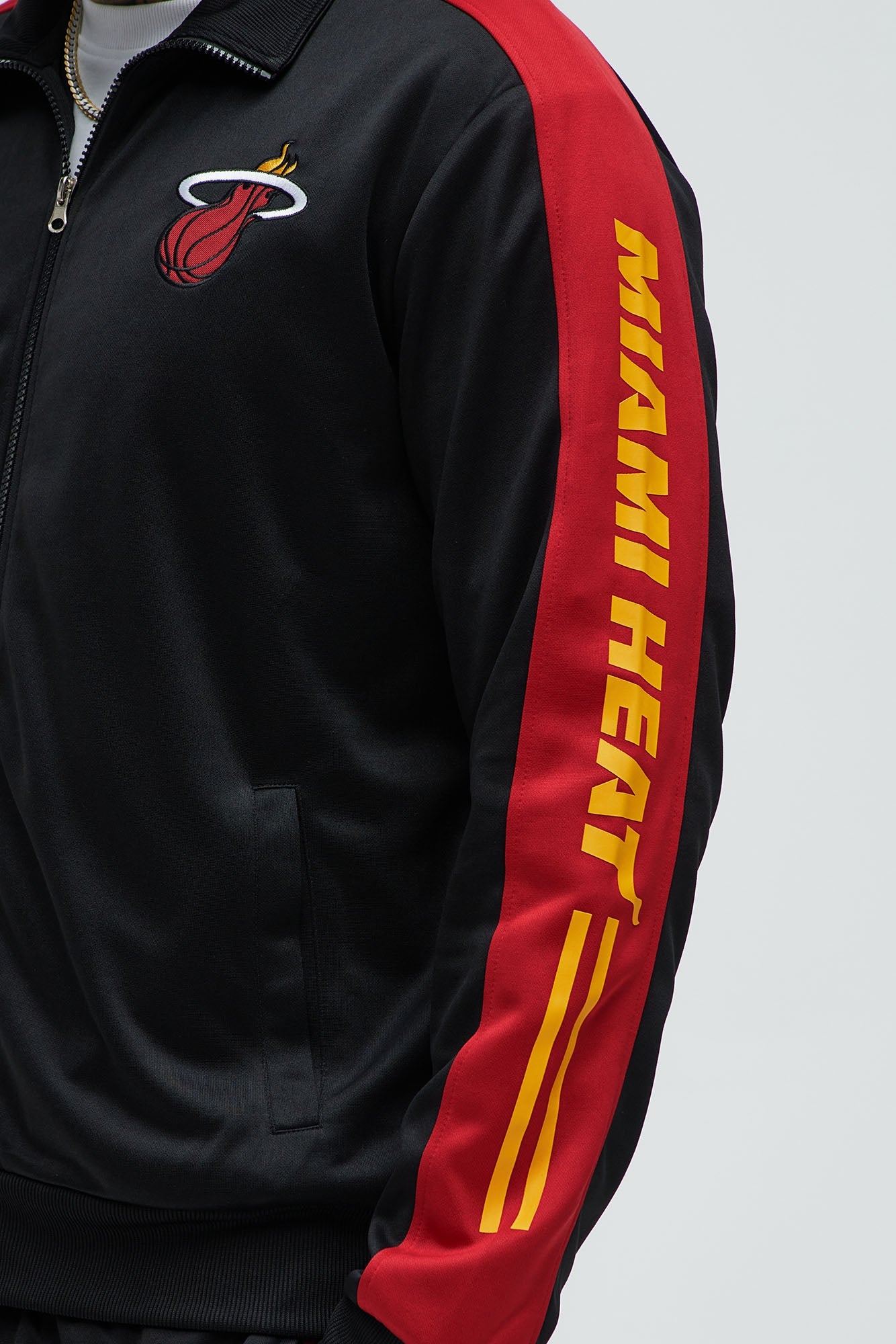 Heat Stand By Track Jacket - Black