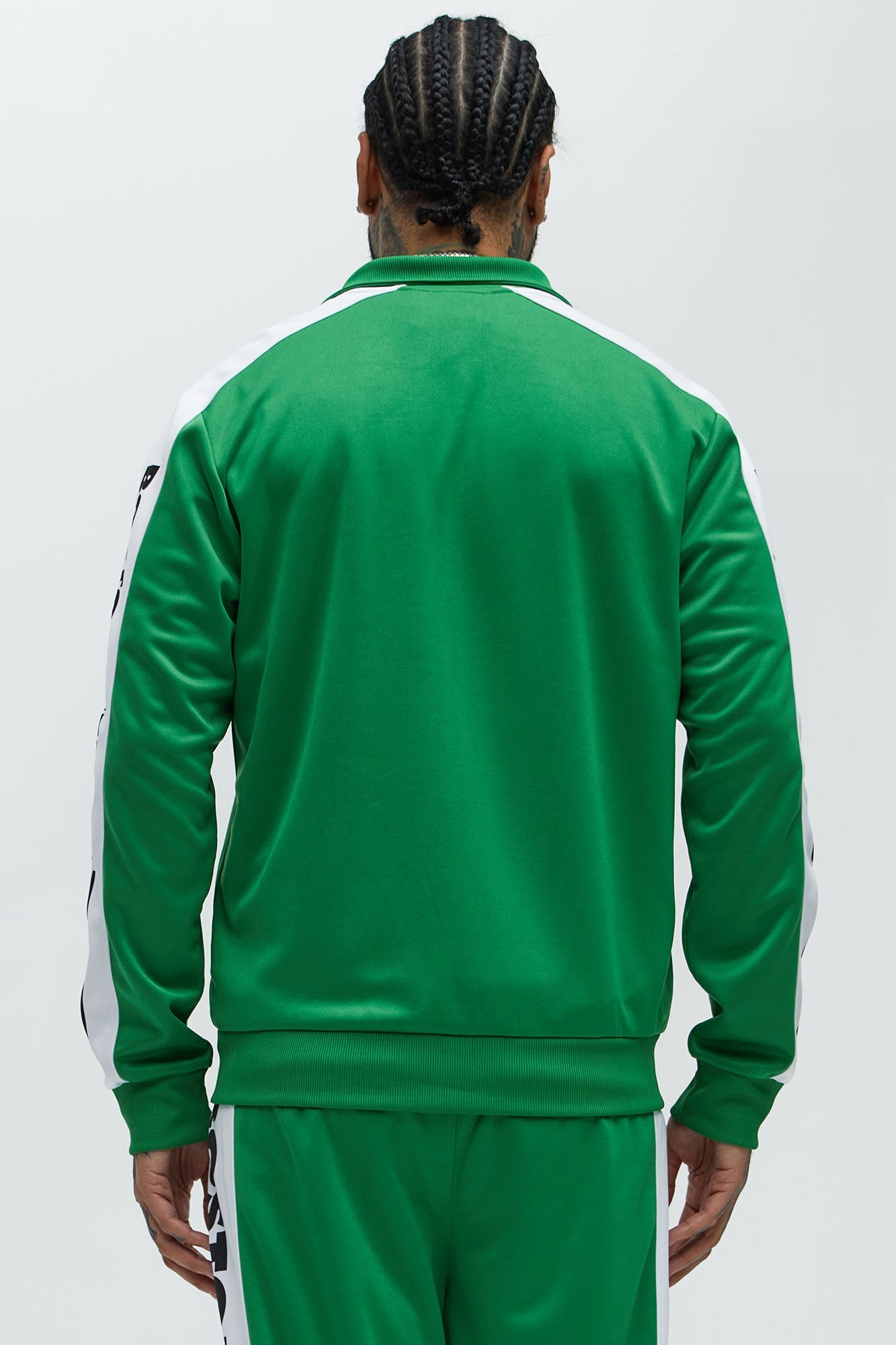 Celtics Stand By Track Jacket - Kelly Green