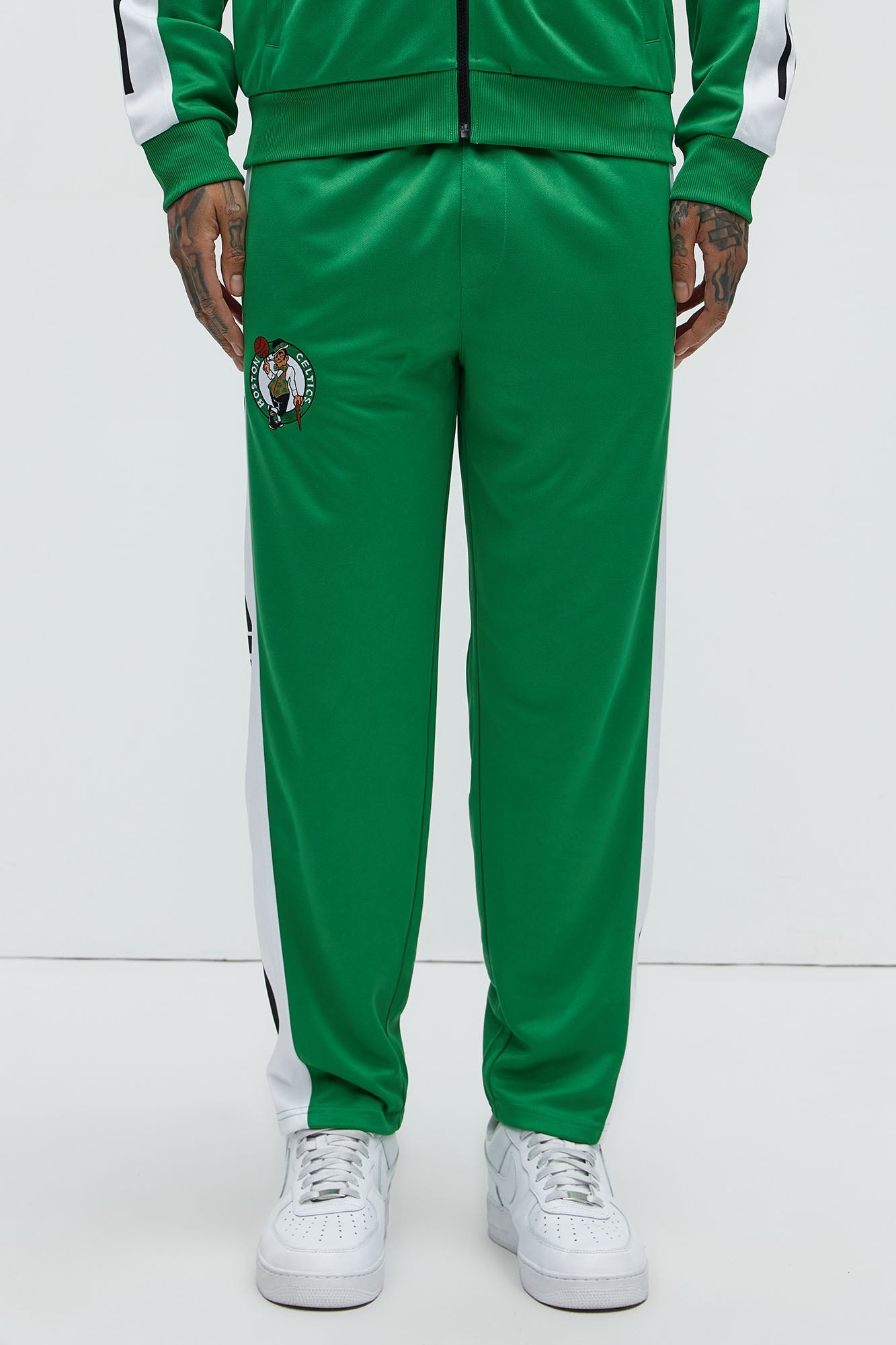 Celtics Stand By Track Pants - Kelly Green