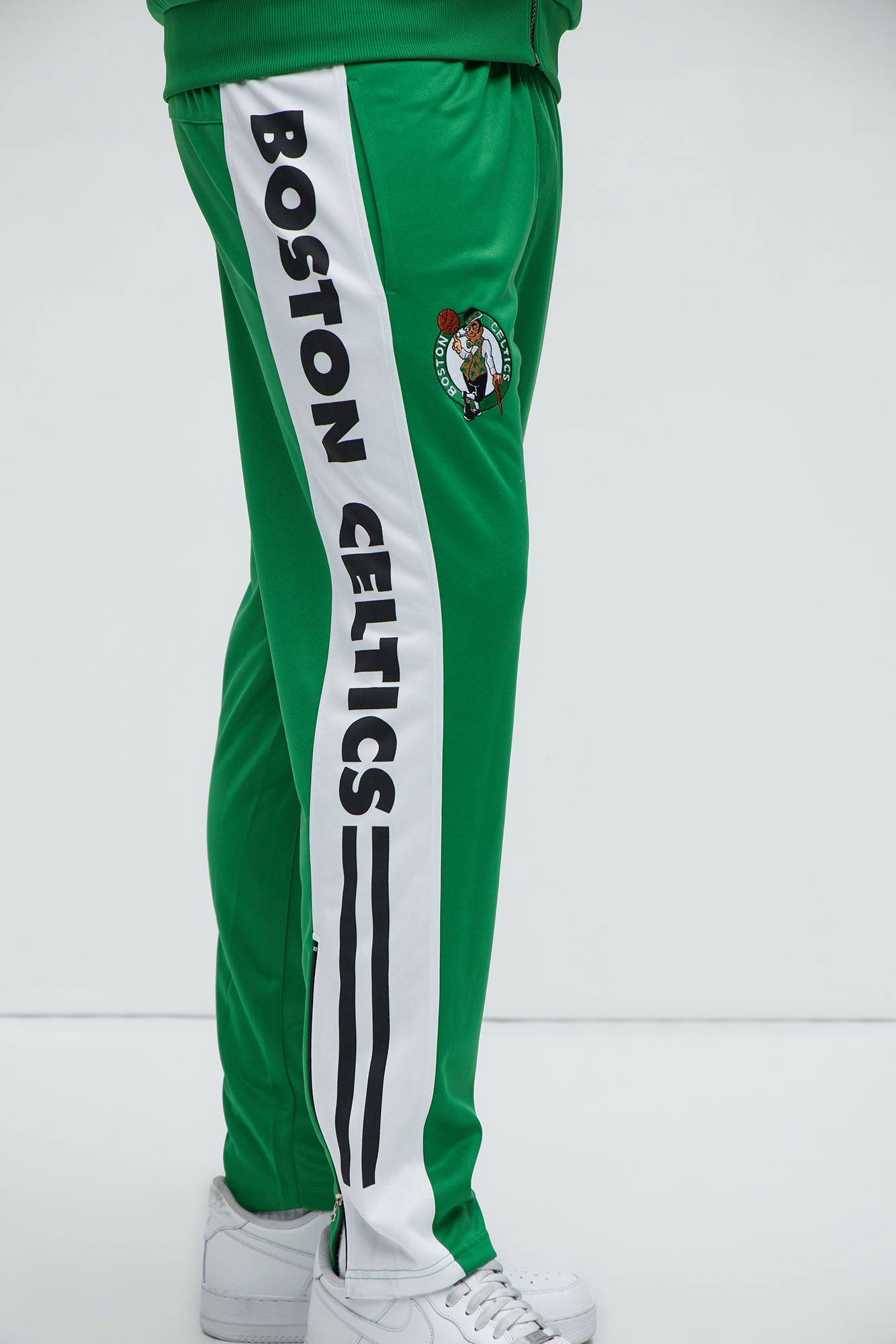 Celtics Stand By Track Pants - Kelly Green