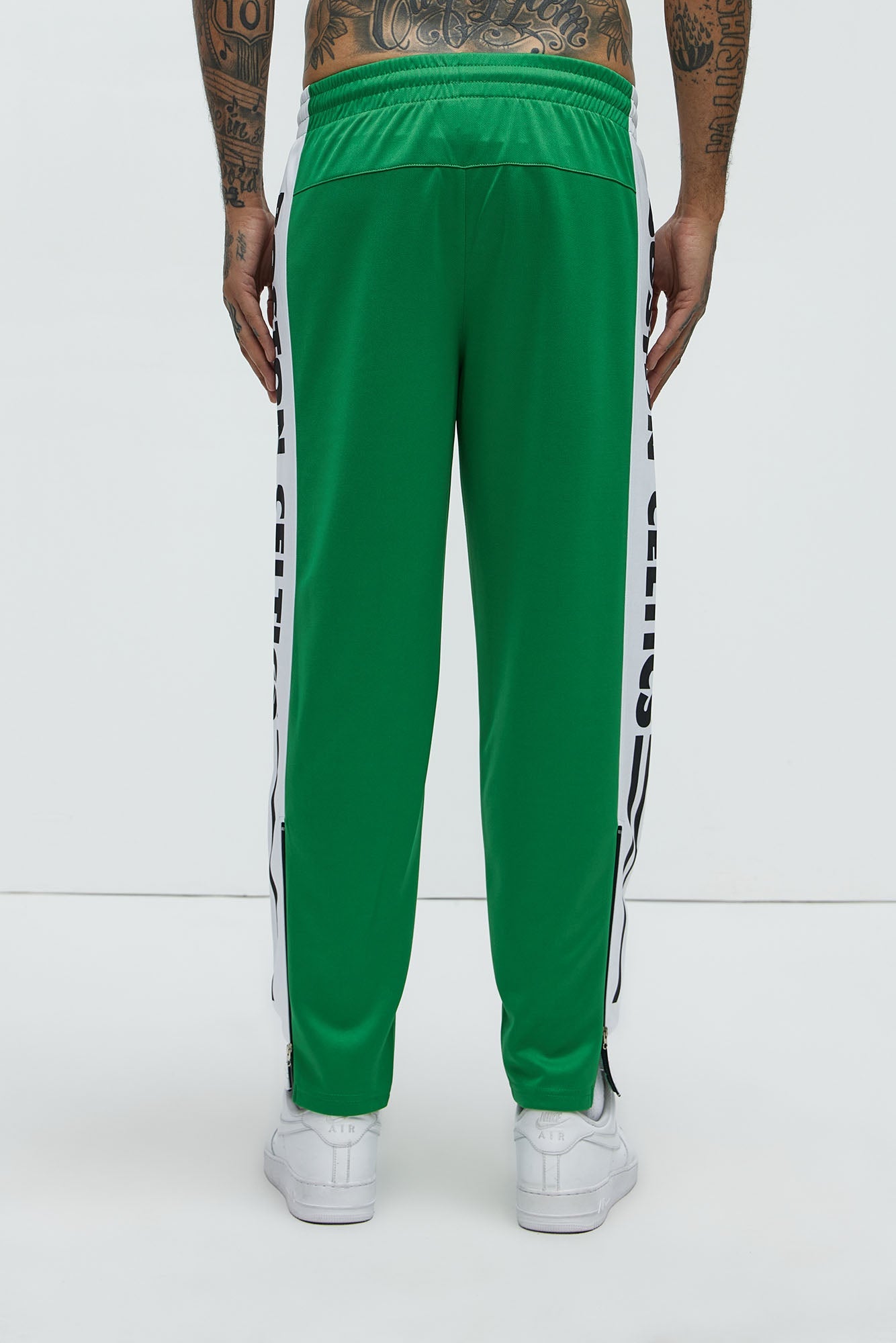 Celtics Stand By Track Pants - Kelly Green