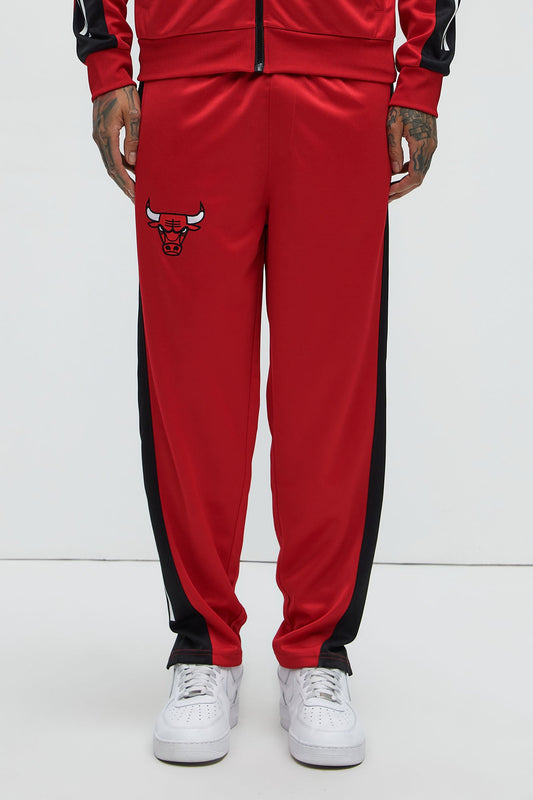 Bulls Stand By Track Pants - Red
