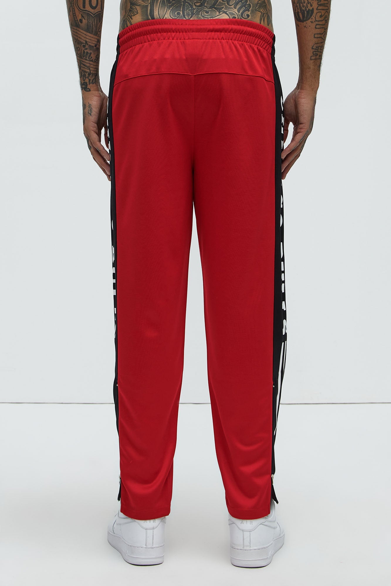 Bulls Stand By Track Pants - Red
