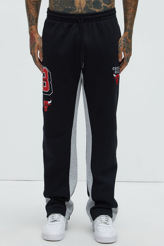 Bulls Backboard Skinny Flare Sweatpants - Red/Black