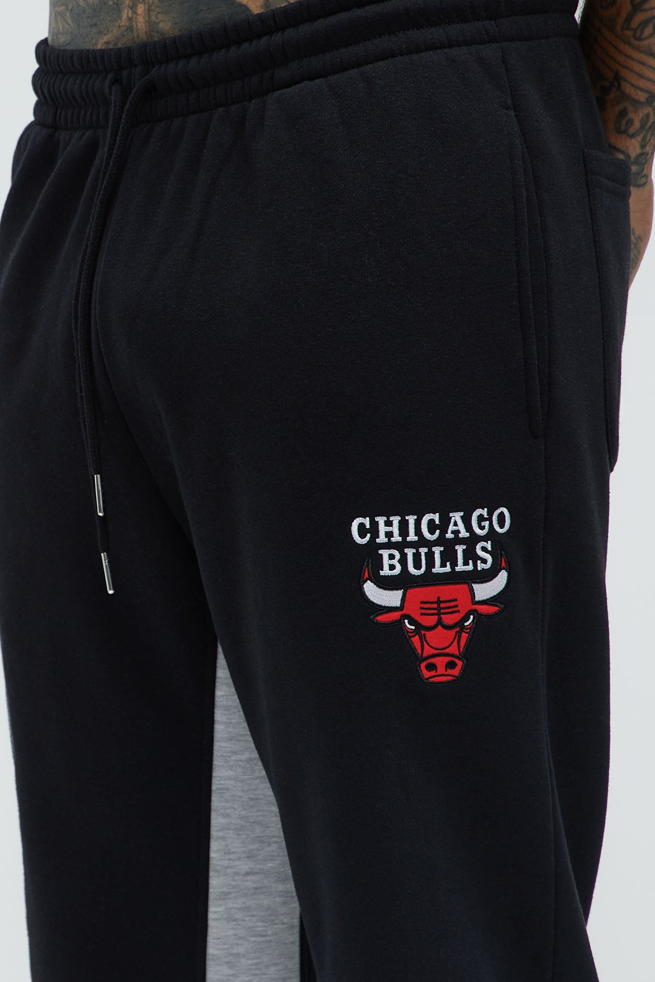 Bulls Backboard Skinny Flare Sweatpants - Red/Black
