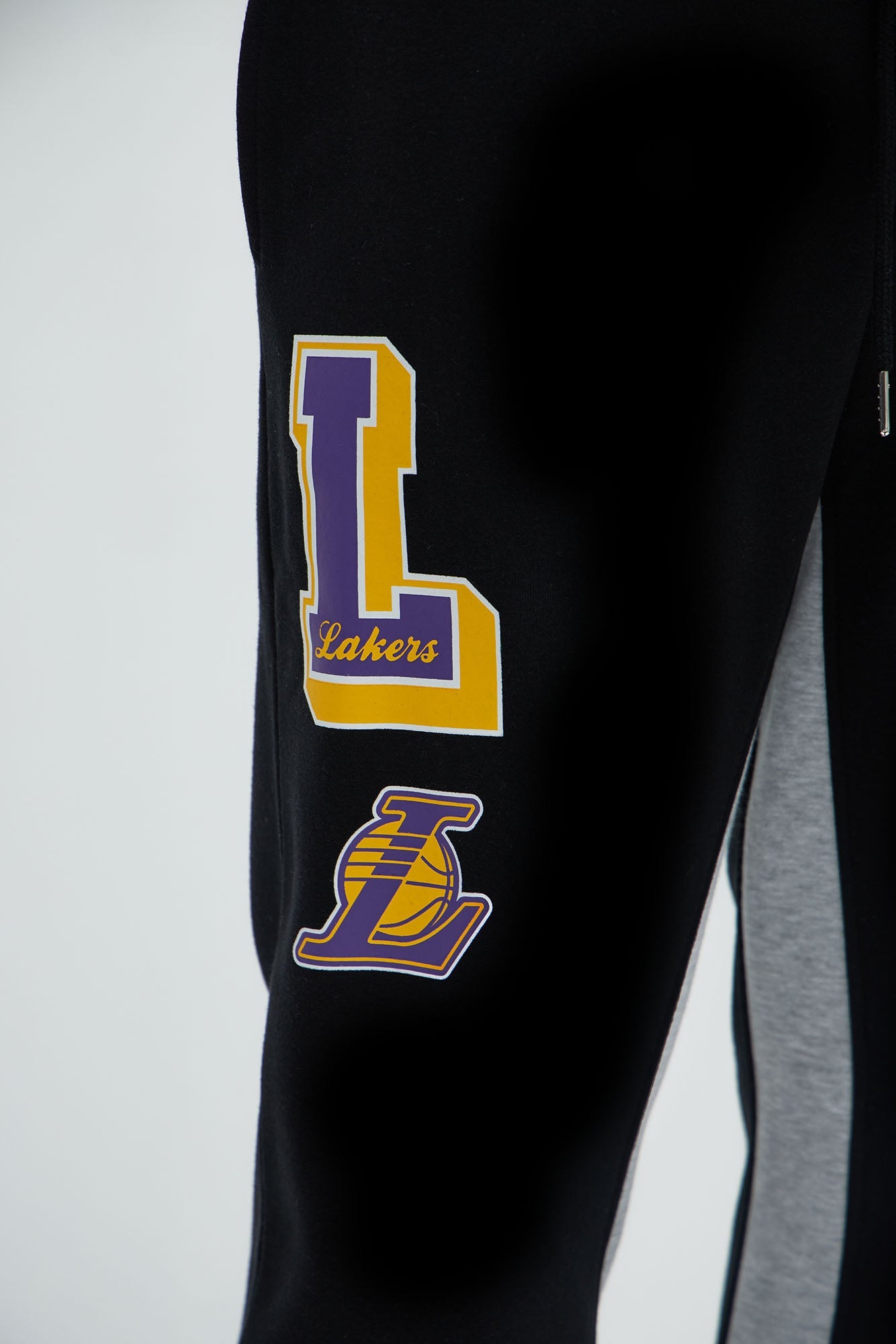 Lakers Backboard Skinny Flare Sweatpants - Black/Purple