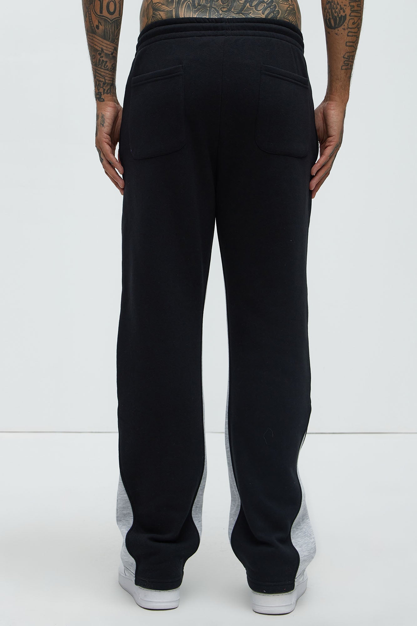 Lakers Backboard Skinny Flare Sweatpants - Black/Purple