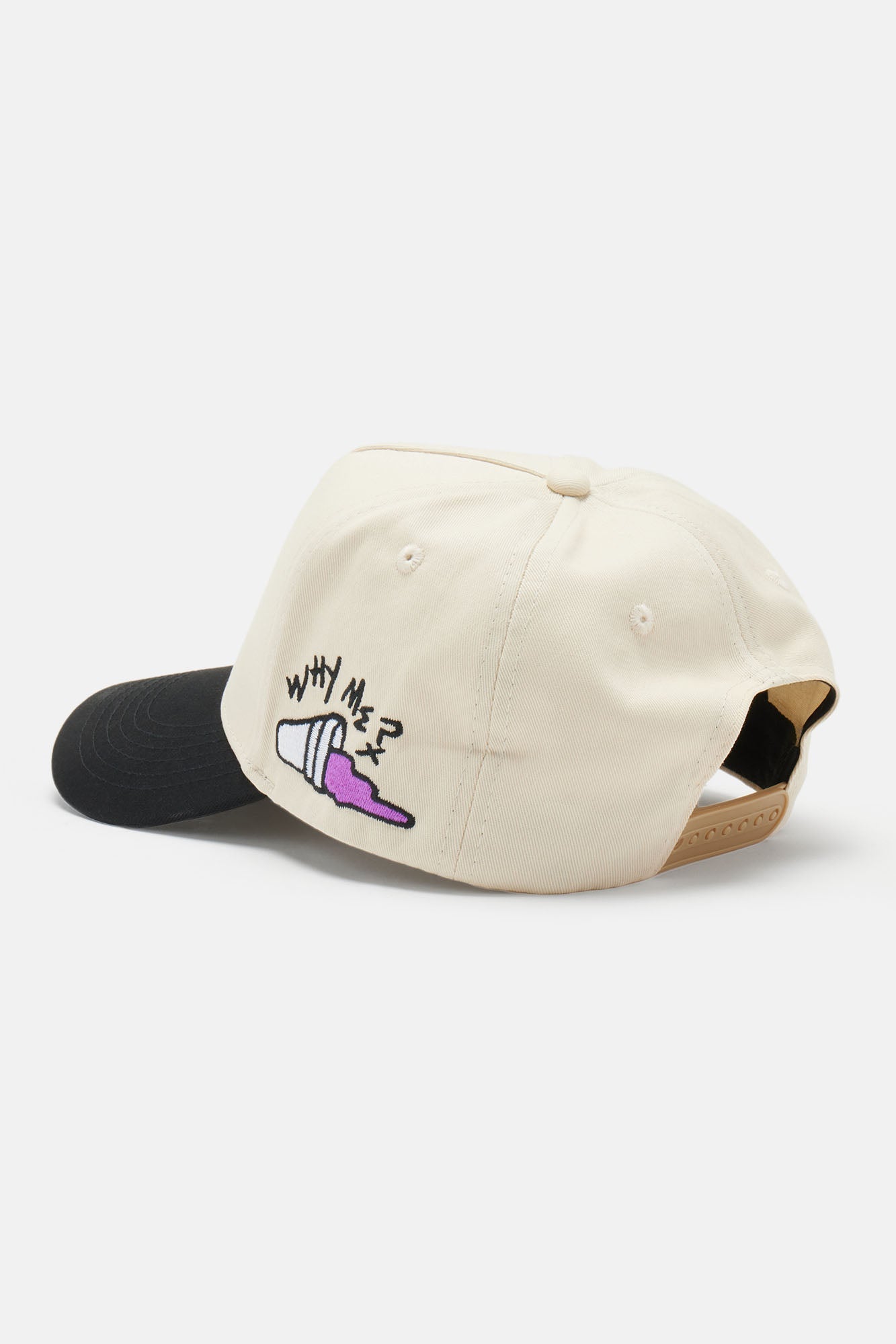 Chase The Bag Snapback Hat - Tan