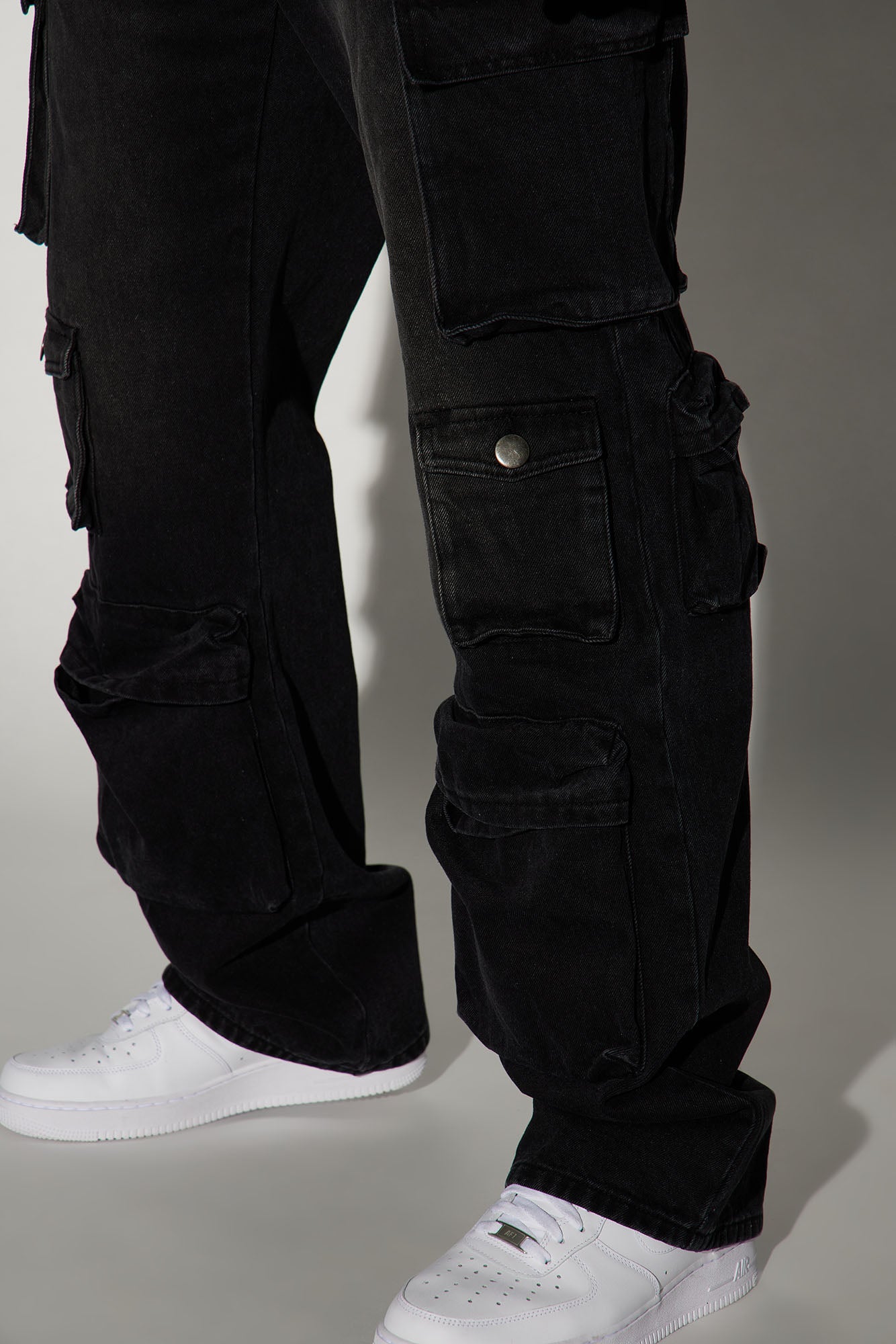 Stay Looking Rigid Straight Carpenter Jeans - Black