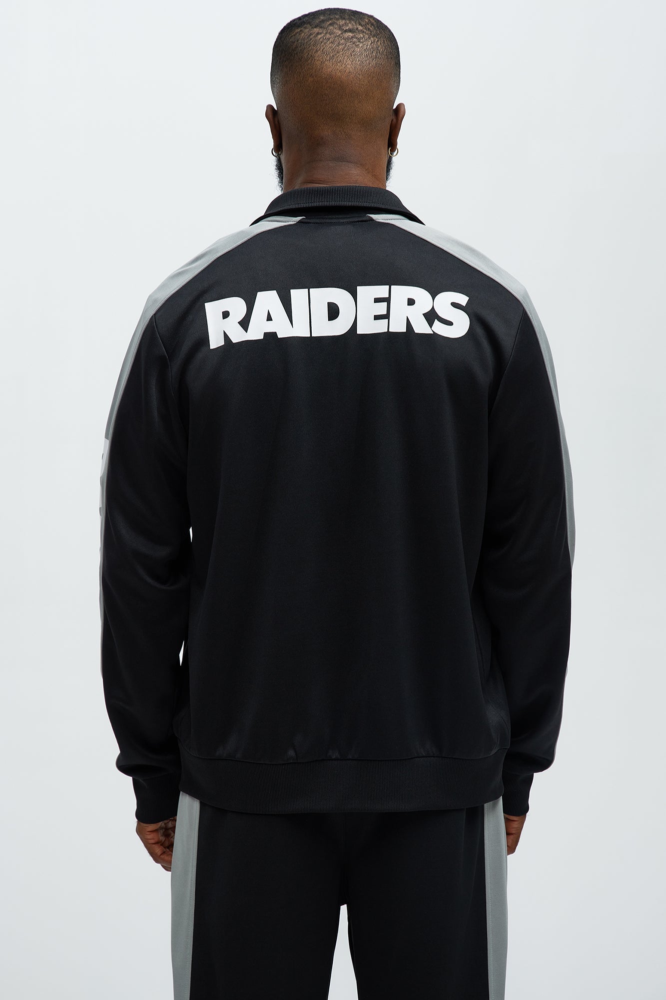 Raiders Stand By Track Jacket - Black