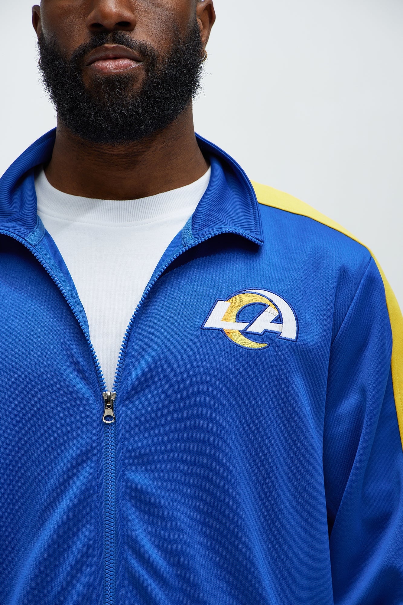 Rams Stand By Track Jacket - Royal