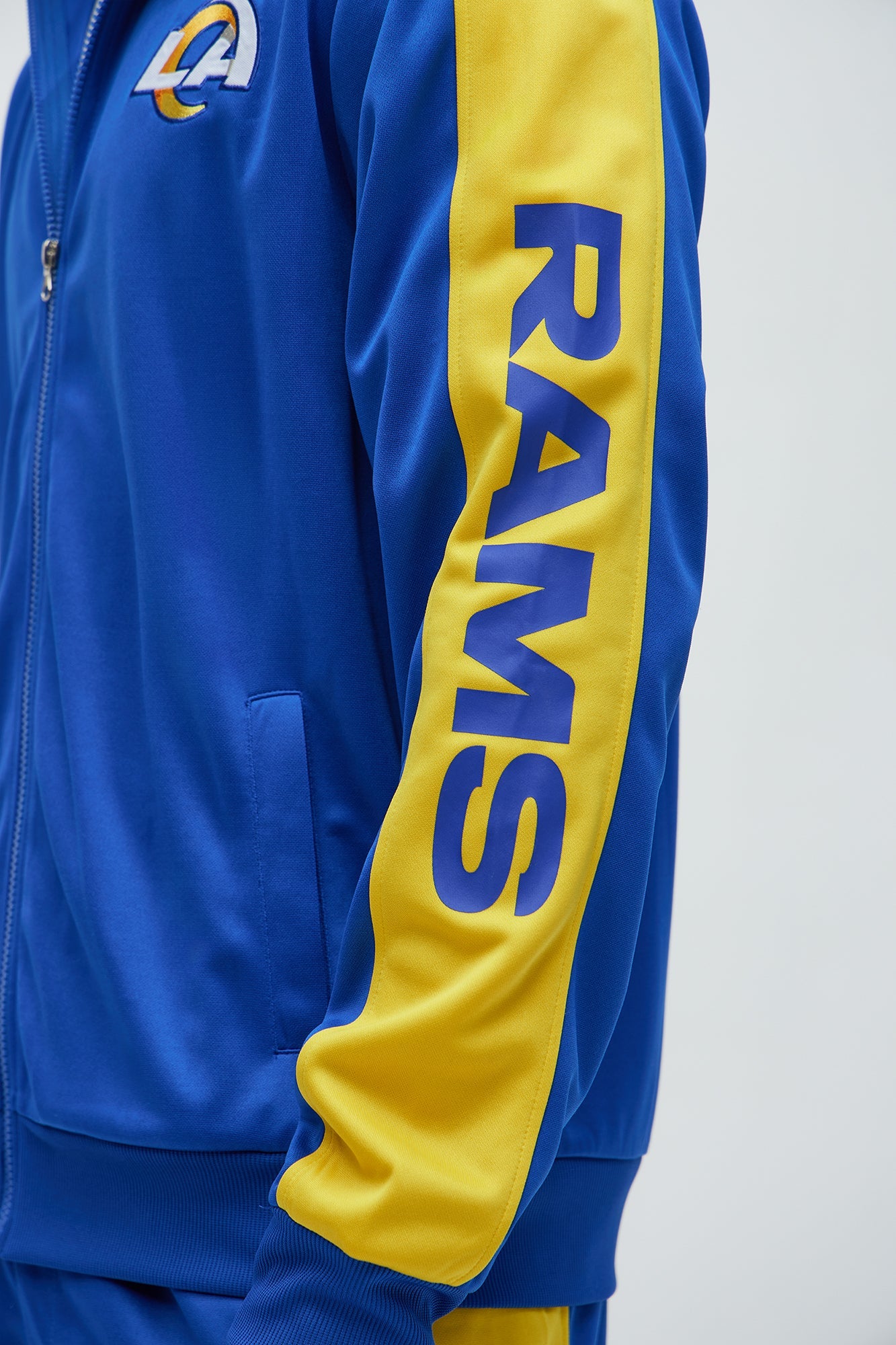 Rams Stand By Track Jacket - Royal