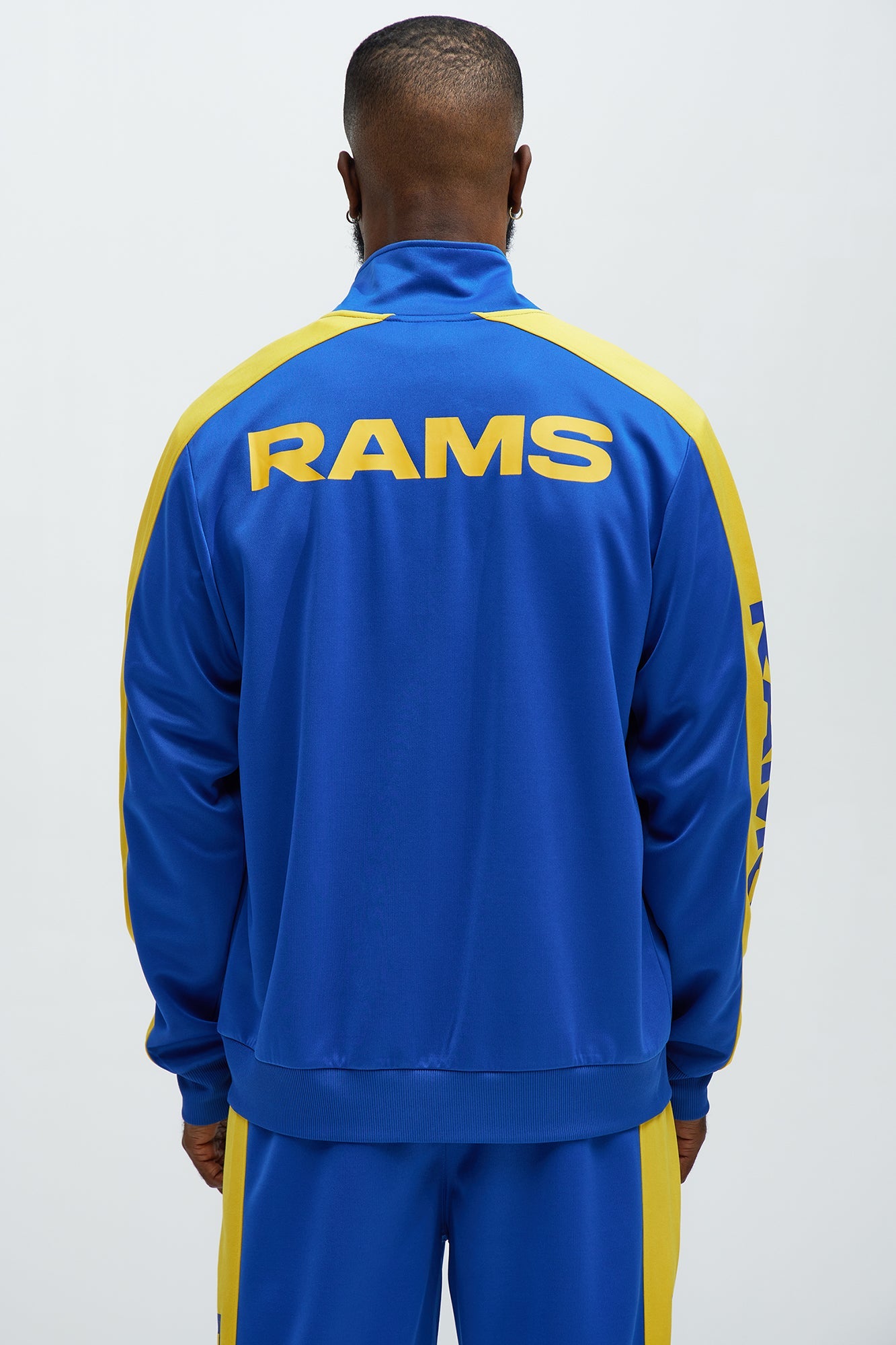Rams Stand By Track Jacket - Royal