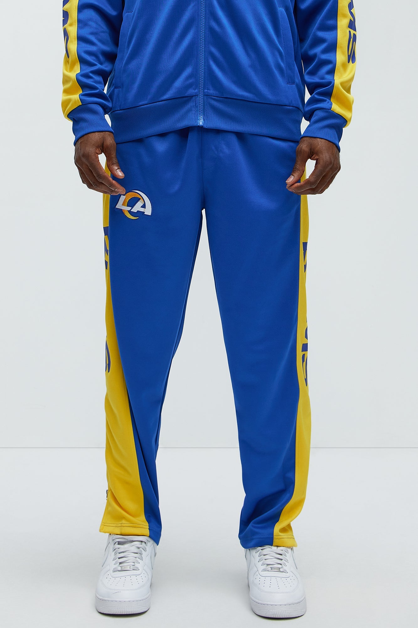 Rams Stand By Track Pants - Royal