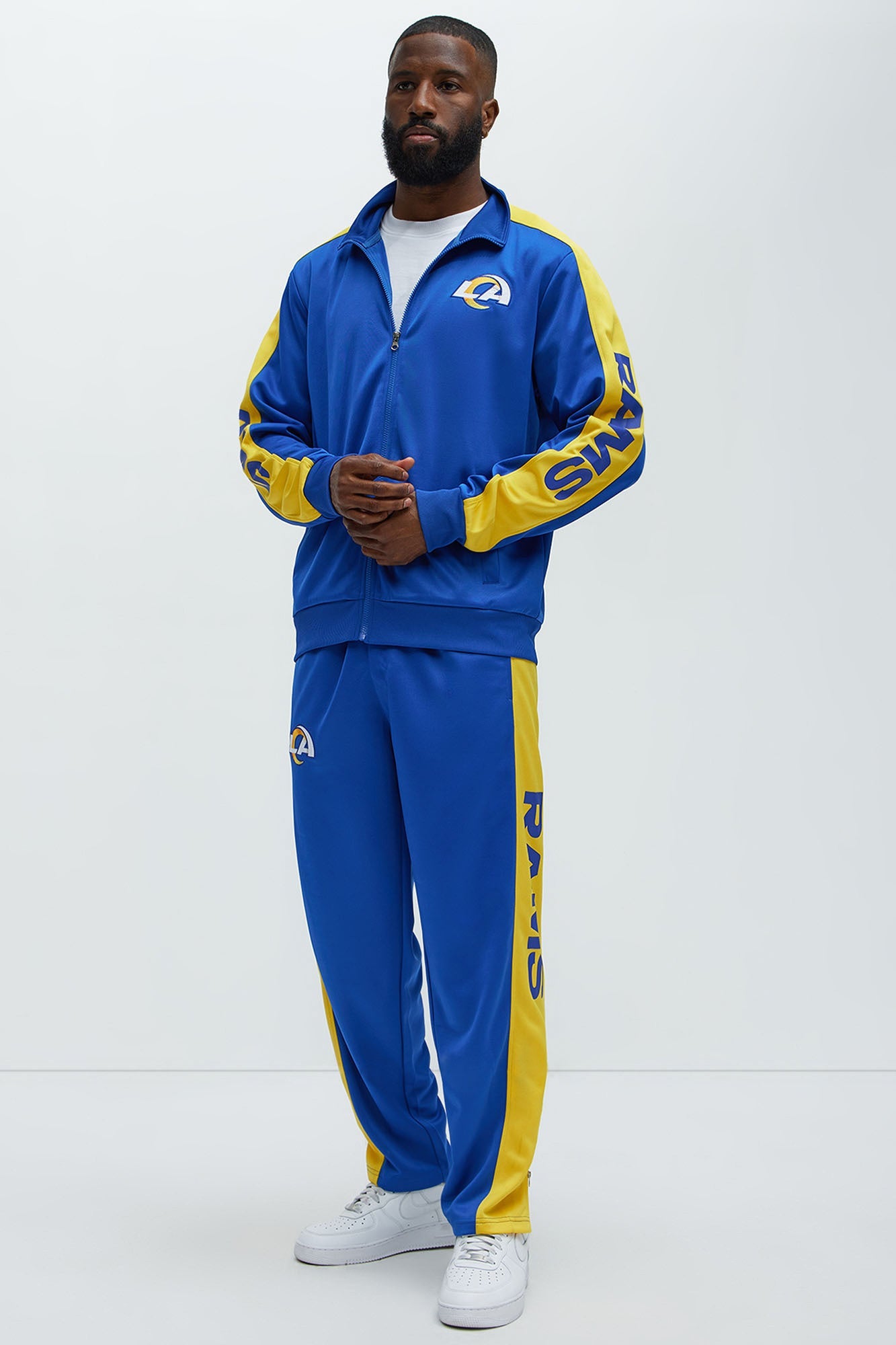Rams Stand By Track Pants - Royal