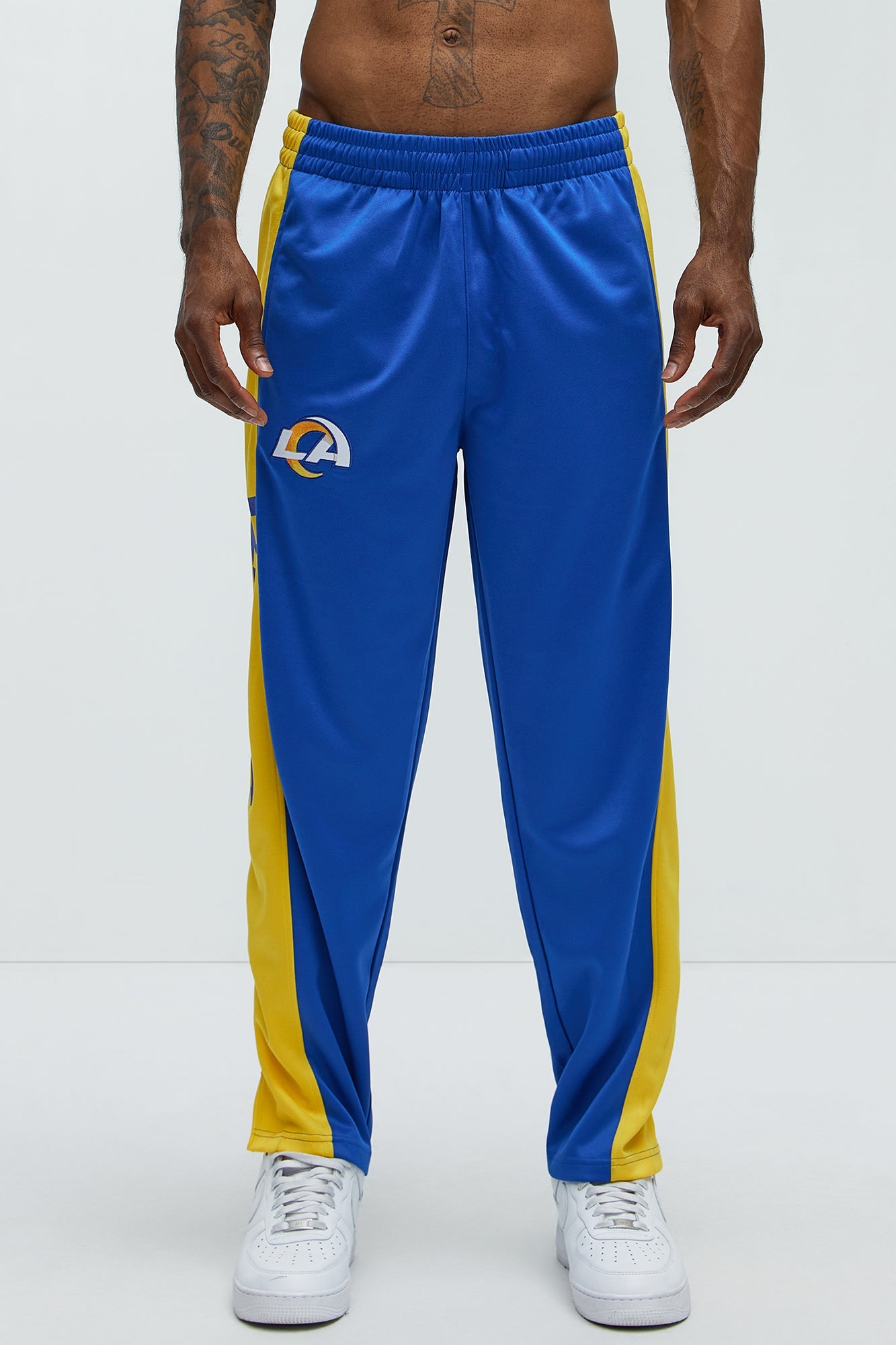 Rams Stand By Track Pants - Royal