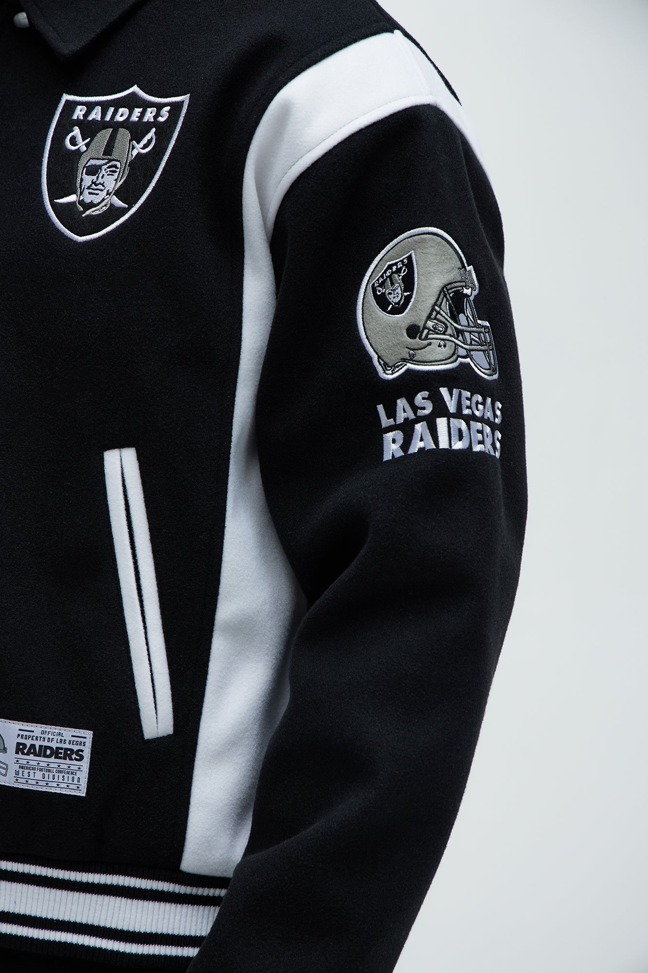 Raiders Air Supremacy Jacket - Black/White