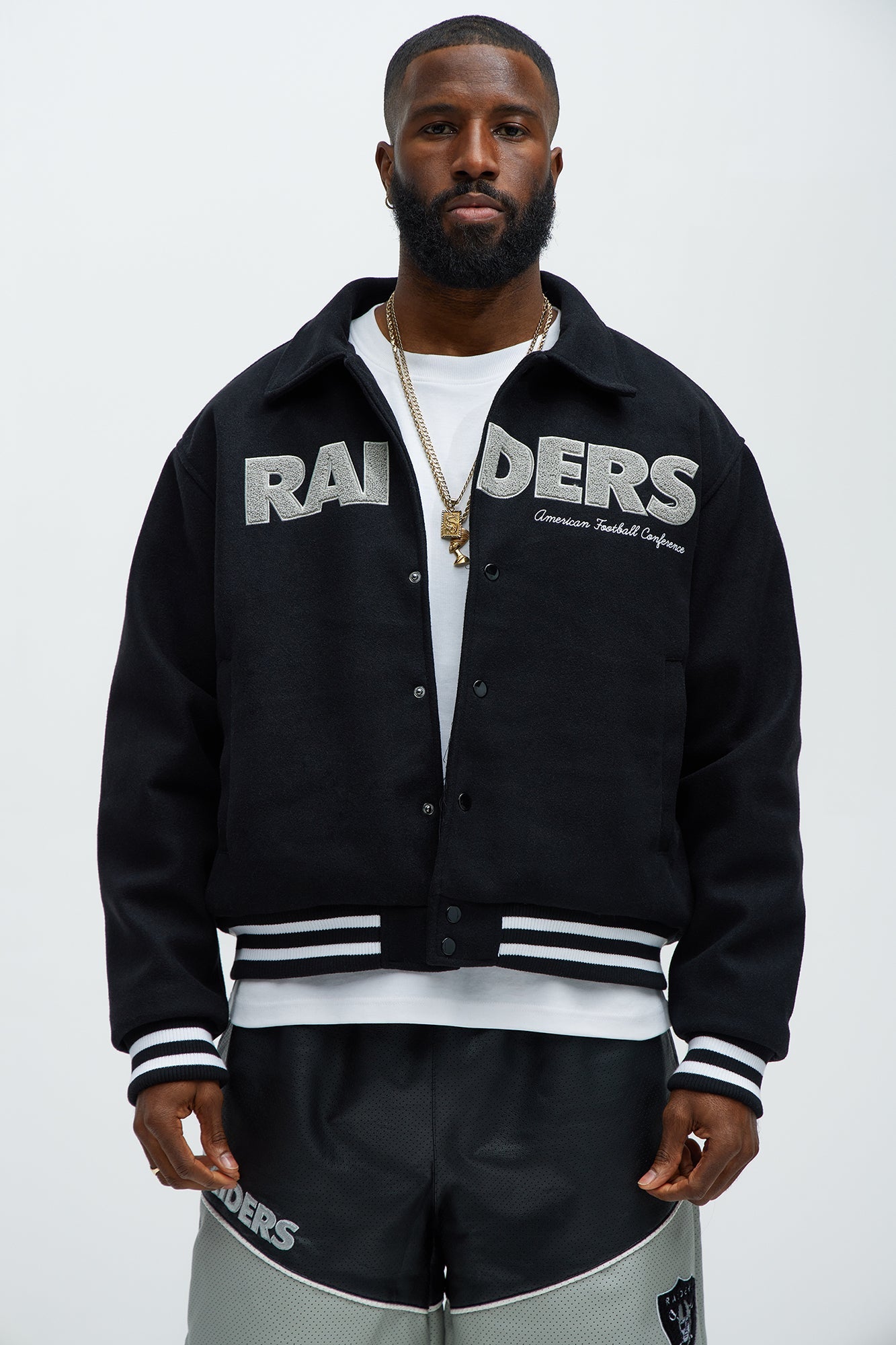 Raiders Kodiak Mountain Jacket - Black/Grey