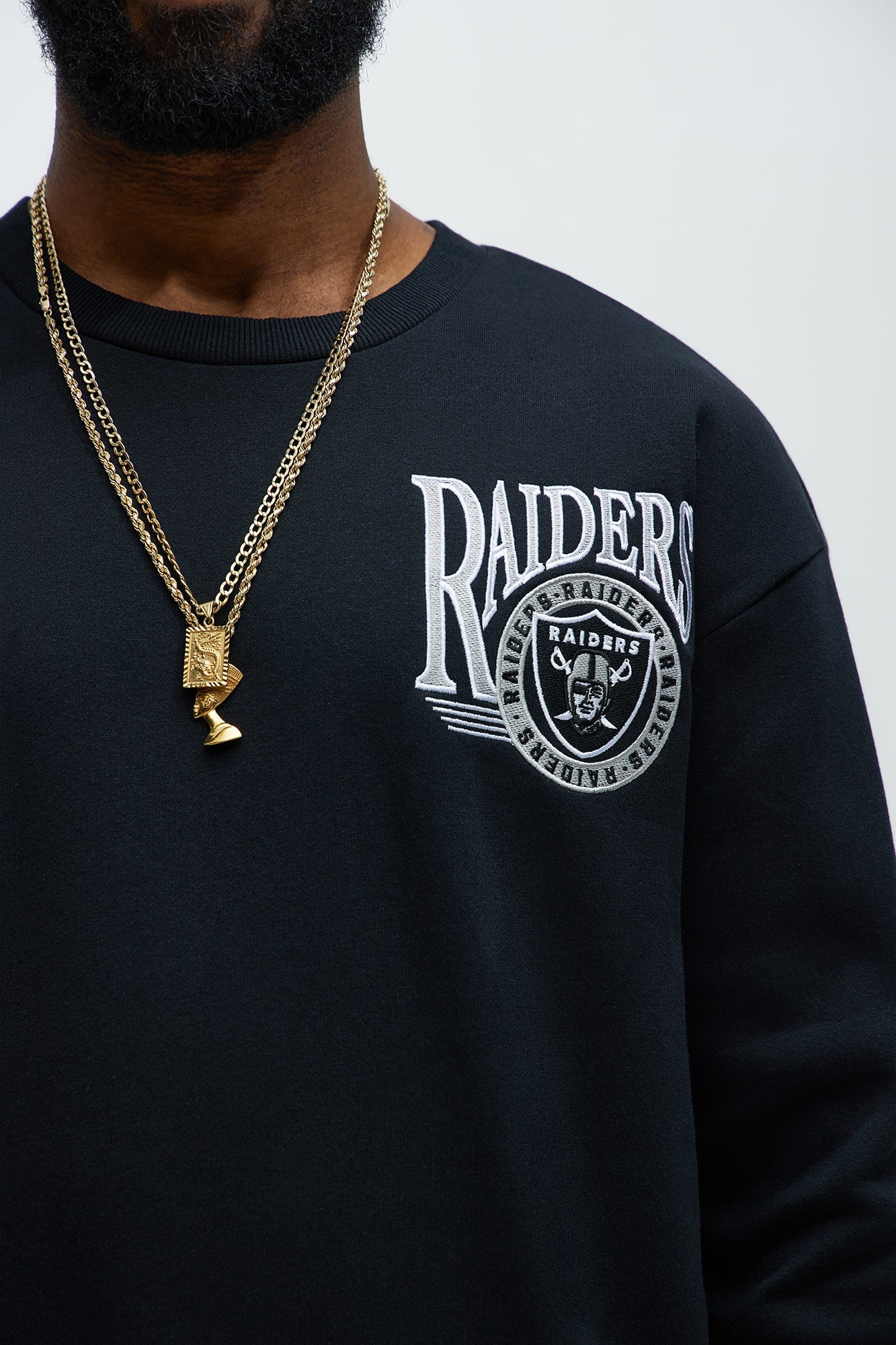 Raiders Crewneck Sweatshirt - Black