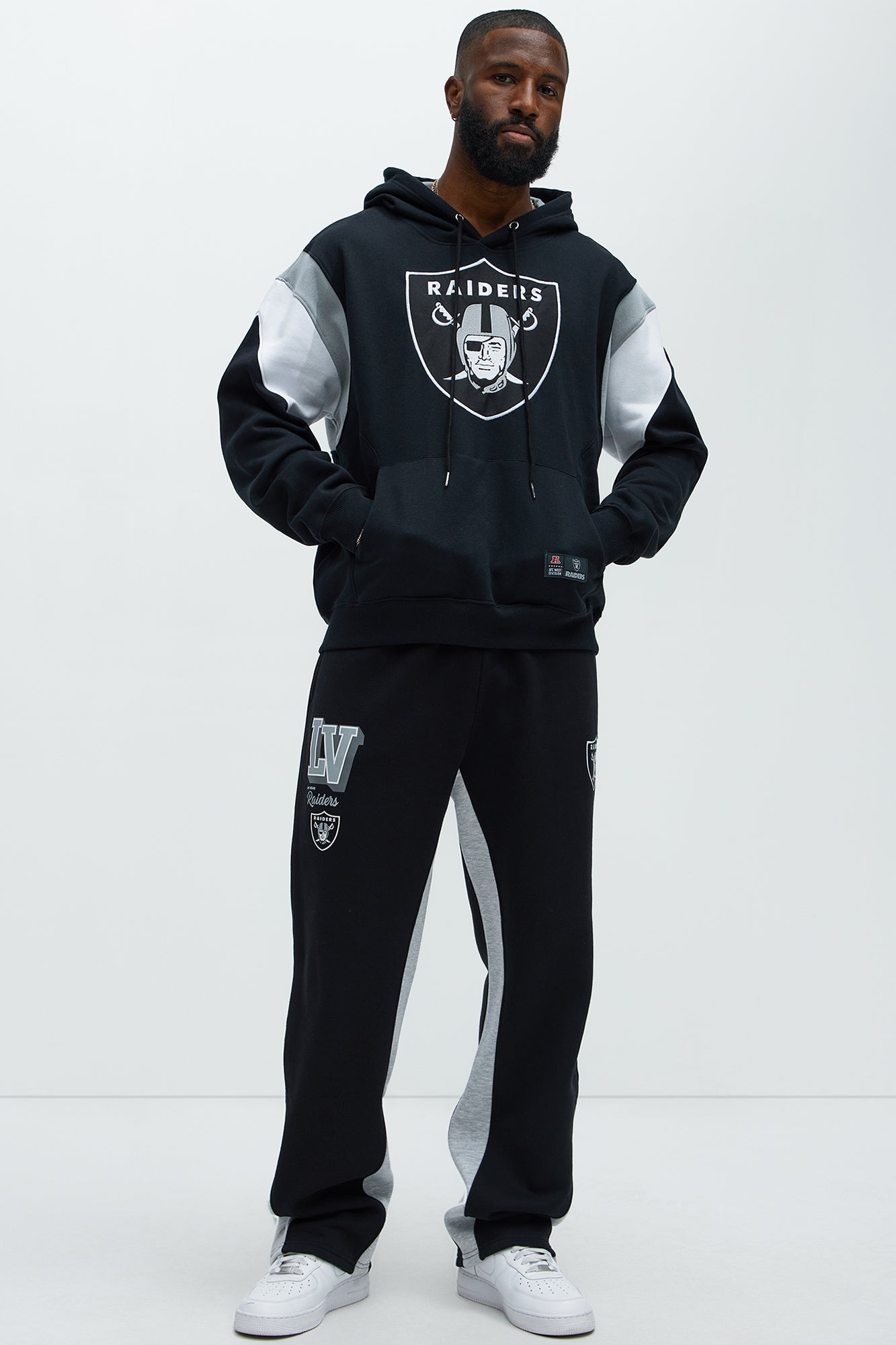 Raiders Friday Night Lights Hoodie - Black