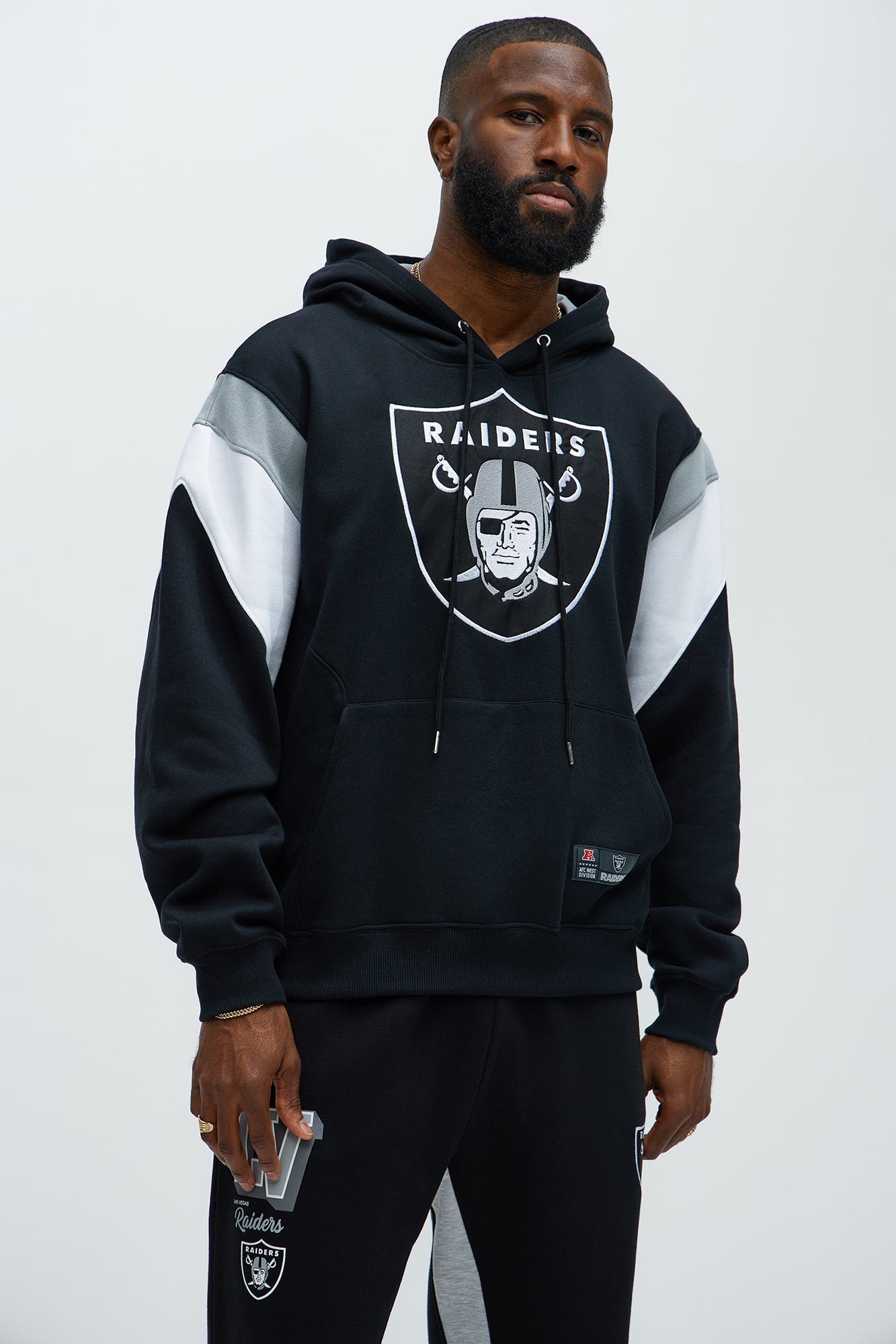 Raiders Friday Night Lights Hoodie - Black