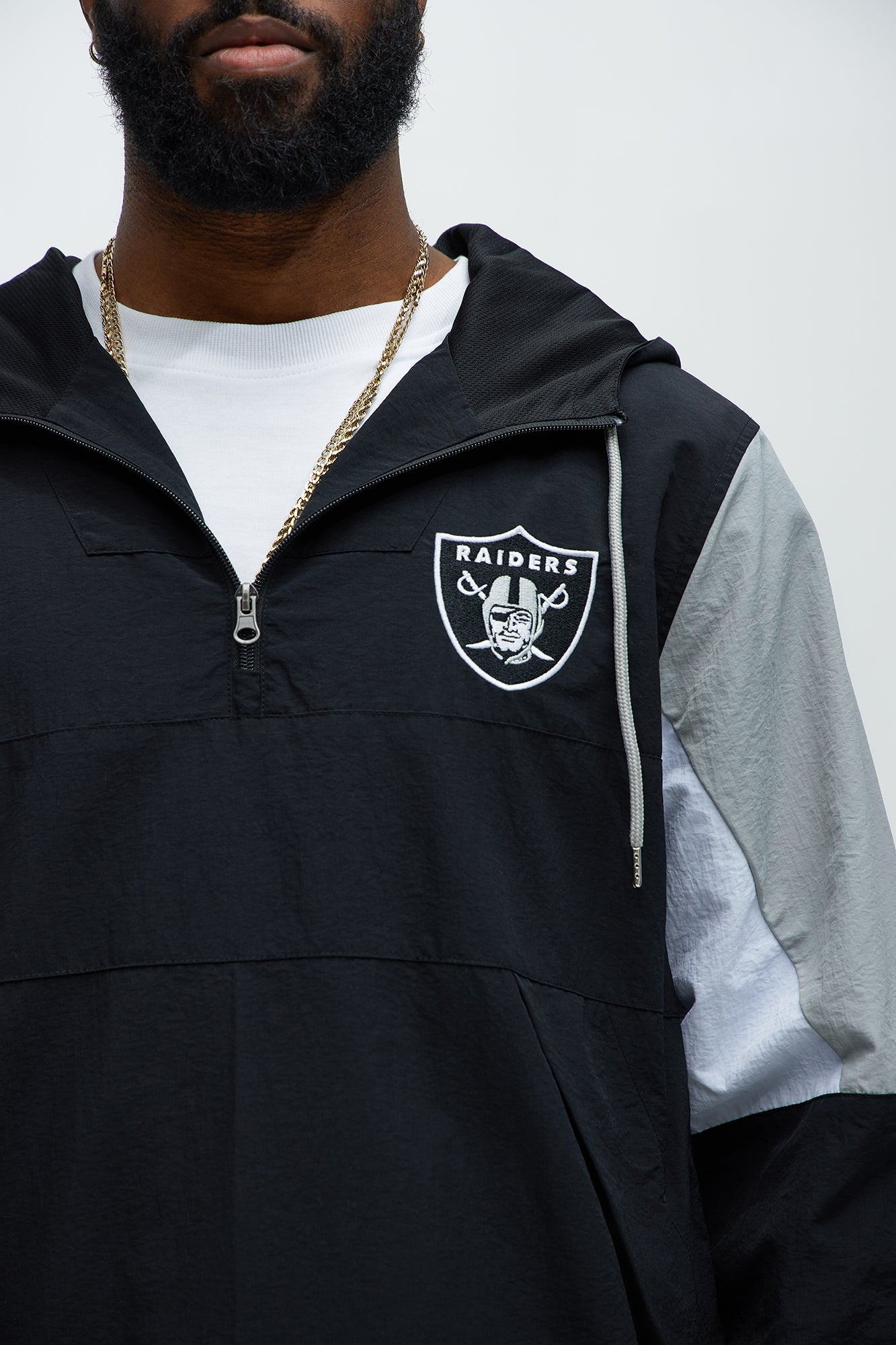 Raiders Superstar Status Anorak - Grey/combo
