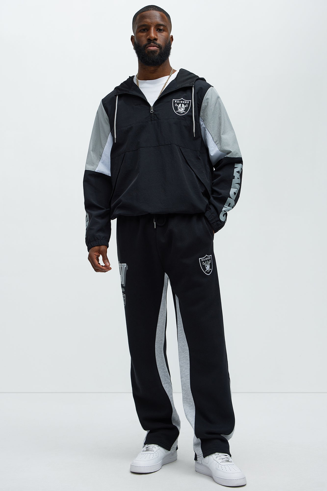 Raiders Superstar Status Anorak - Grey/combo