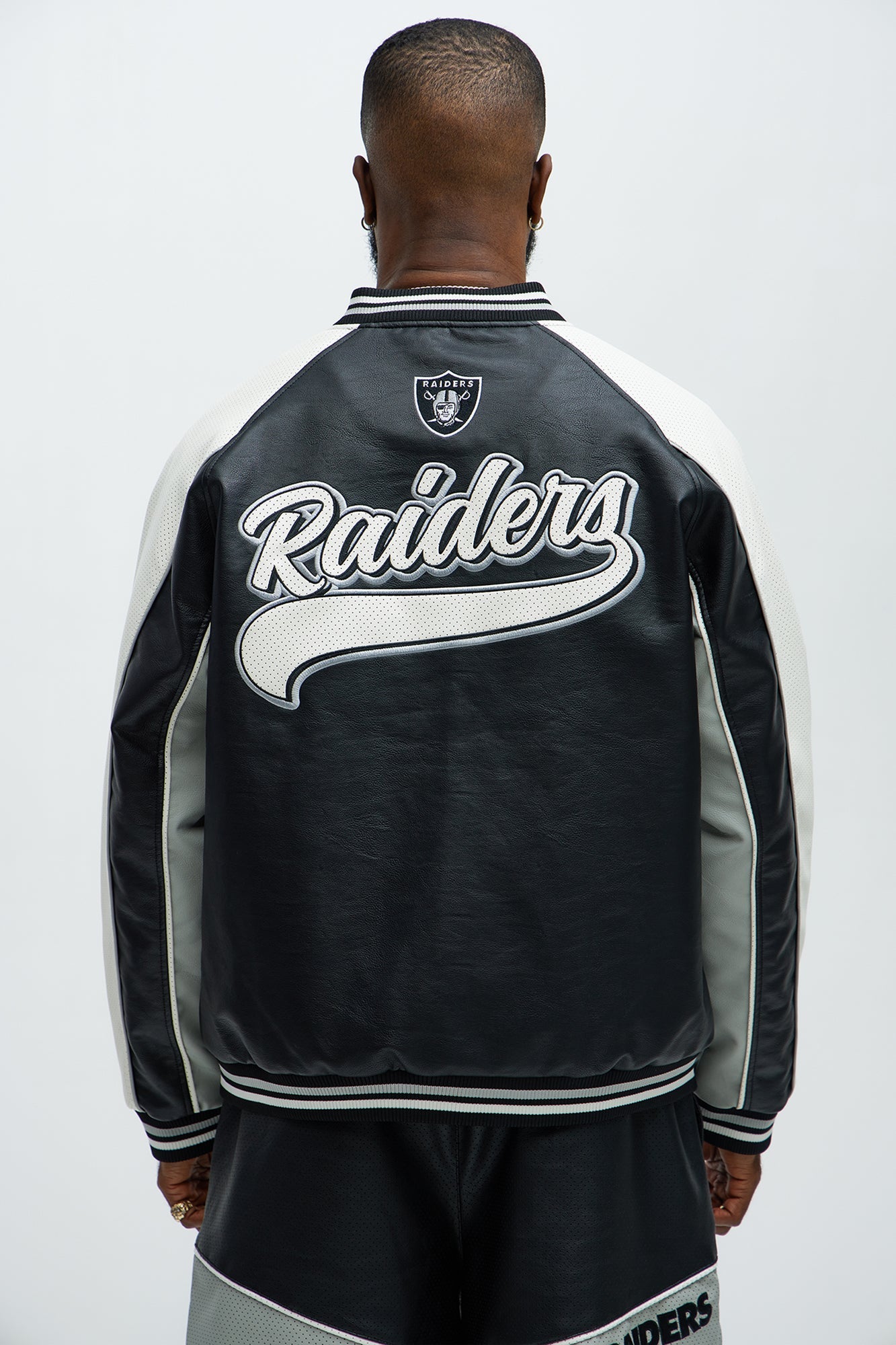 Raiders High Standard Jacket - Black/White